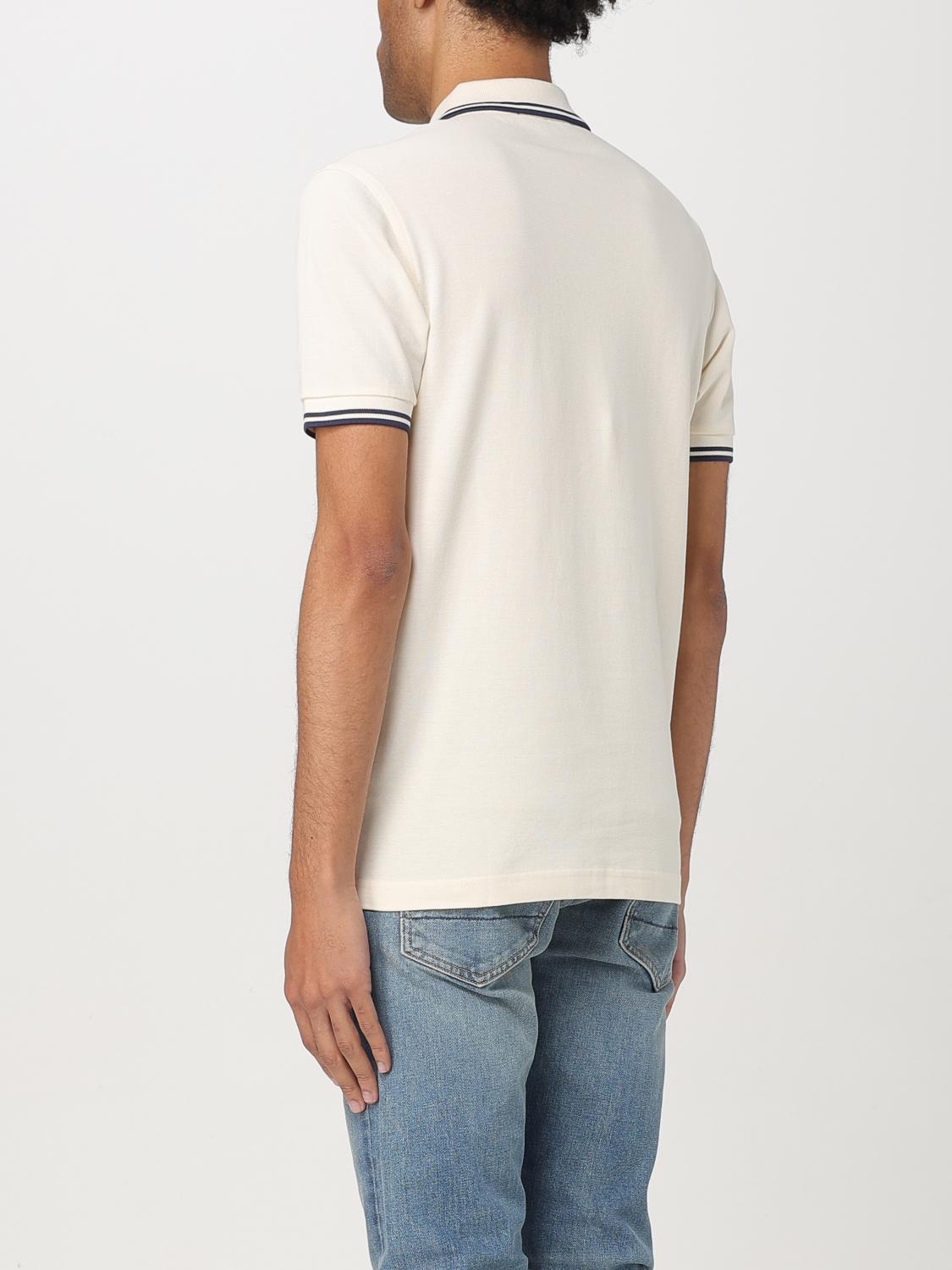 FRED PERRY POLO: Camiseta hombre Fred Perry, Blanco 1 - Img 2