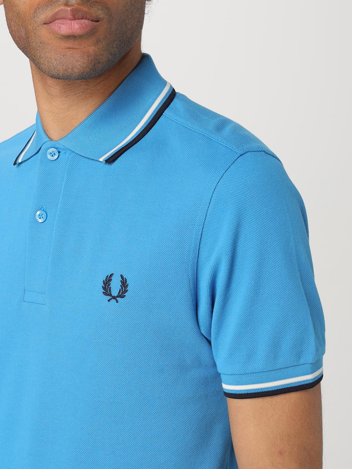 FRED PERRY POLO: Camiseta hombre Fred Perry, Océano - Img 3