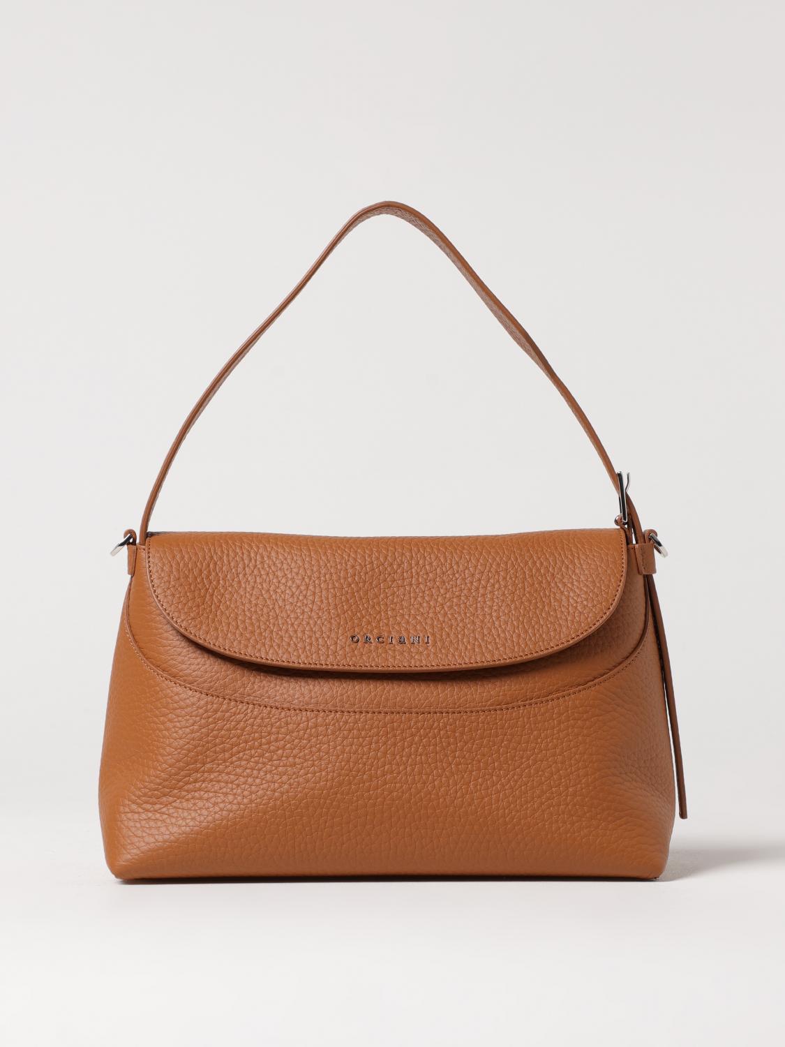 ORCIANI BORSA A MANO: Handbag woman Orciani, Brown - Img 1