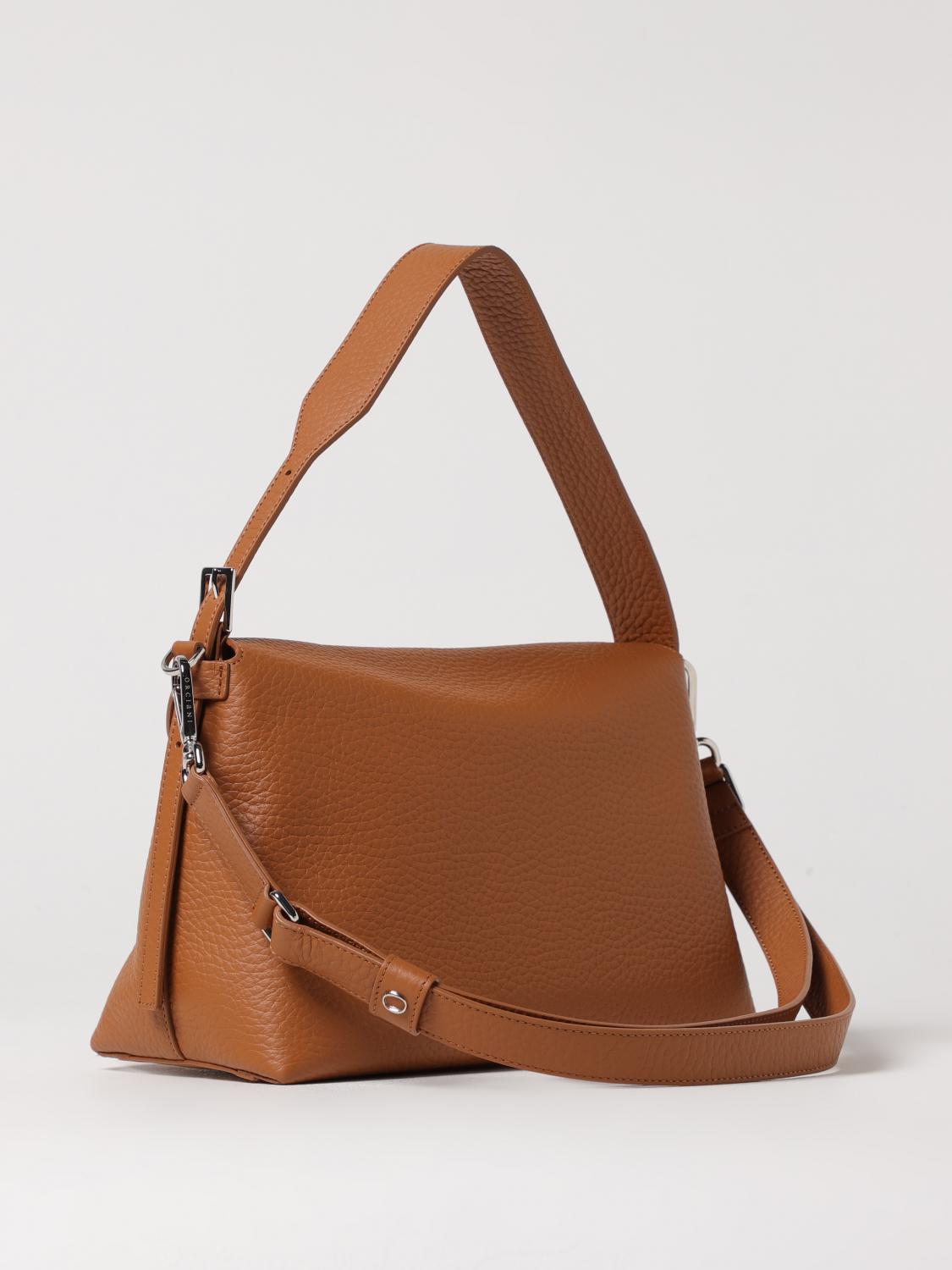 ORCIANI BORSA A MANO: Handbag woman Orciani, Brown - Img 2