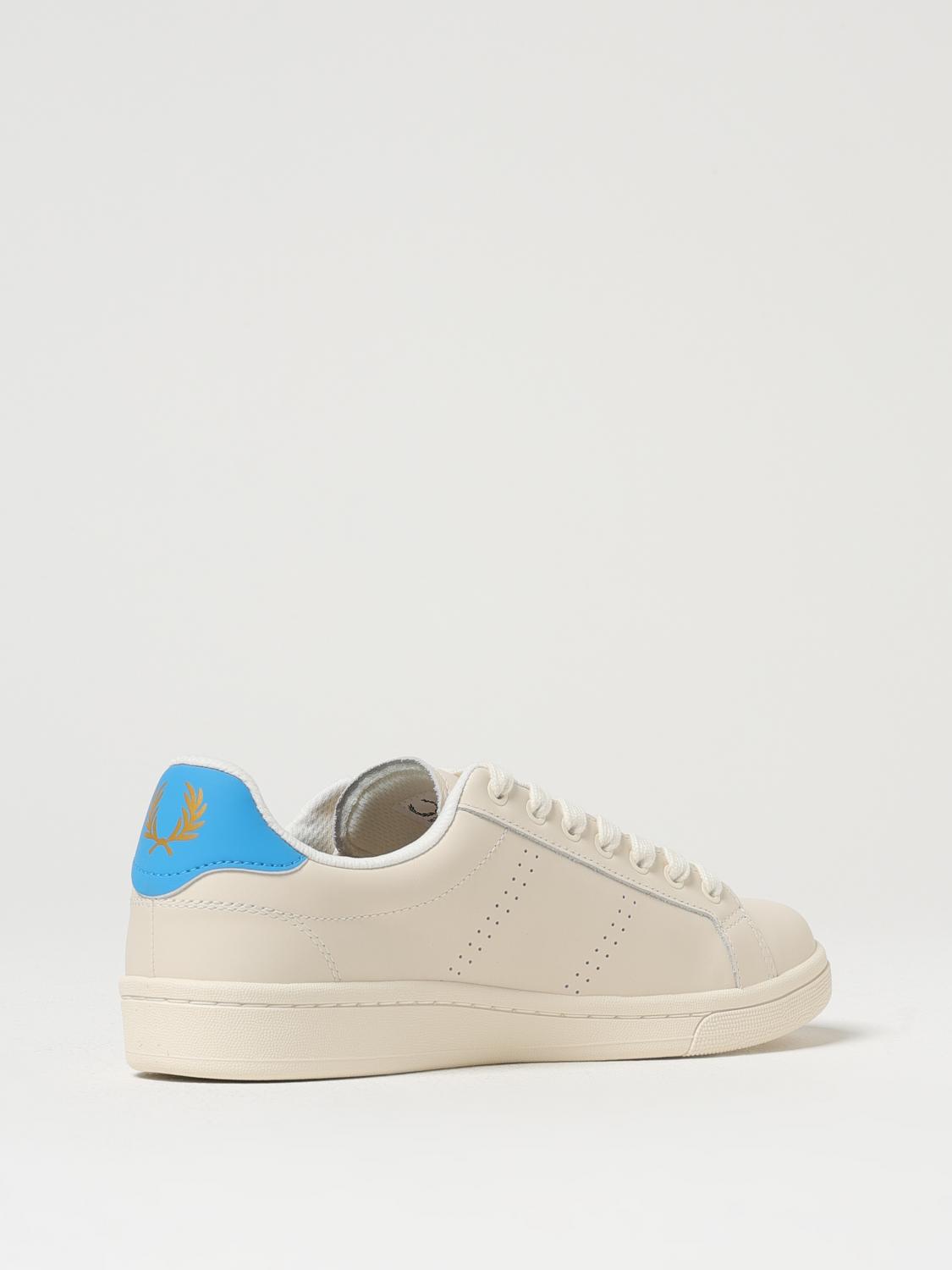 FRED PERRY SNEAKERS: Sneakers Fred Perry in pelle , Giallo - Img 3