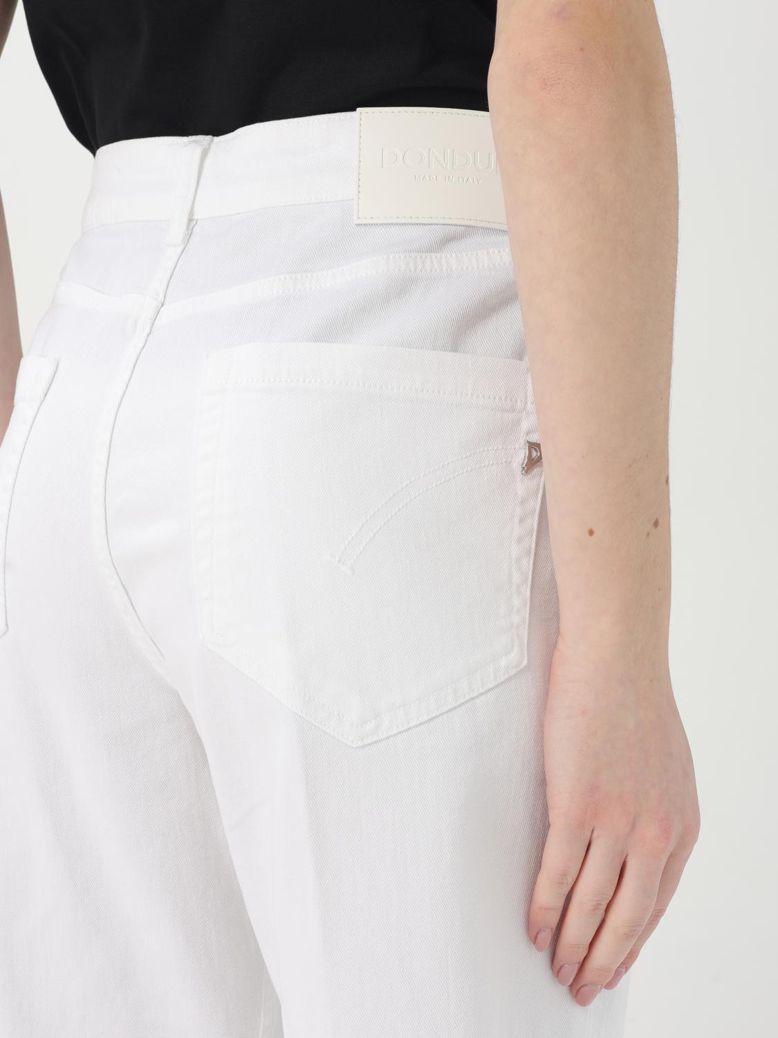DONDUP VAQUEROS: Vaquero mujer Dondup, Blanco - Img 3