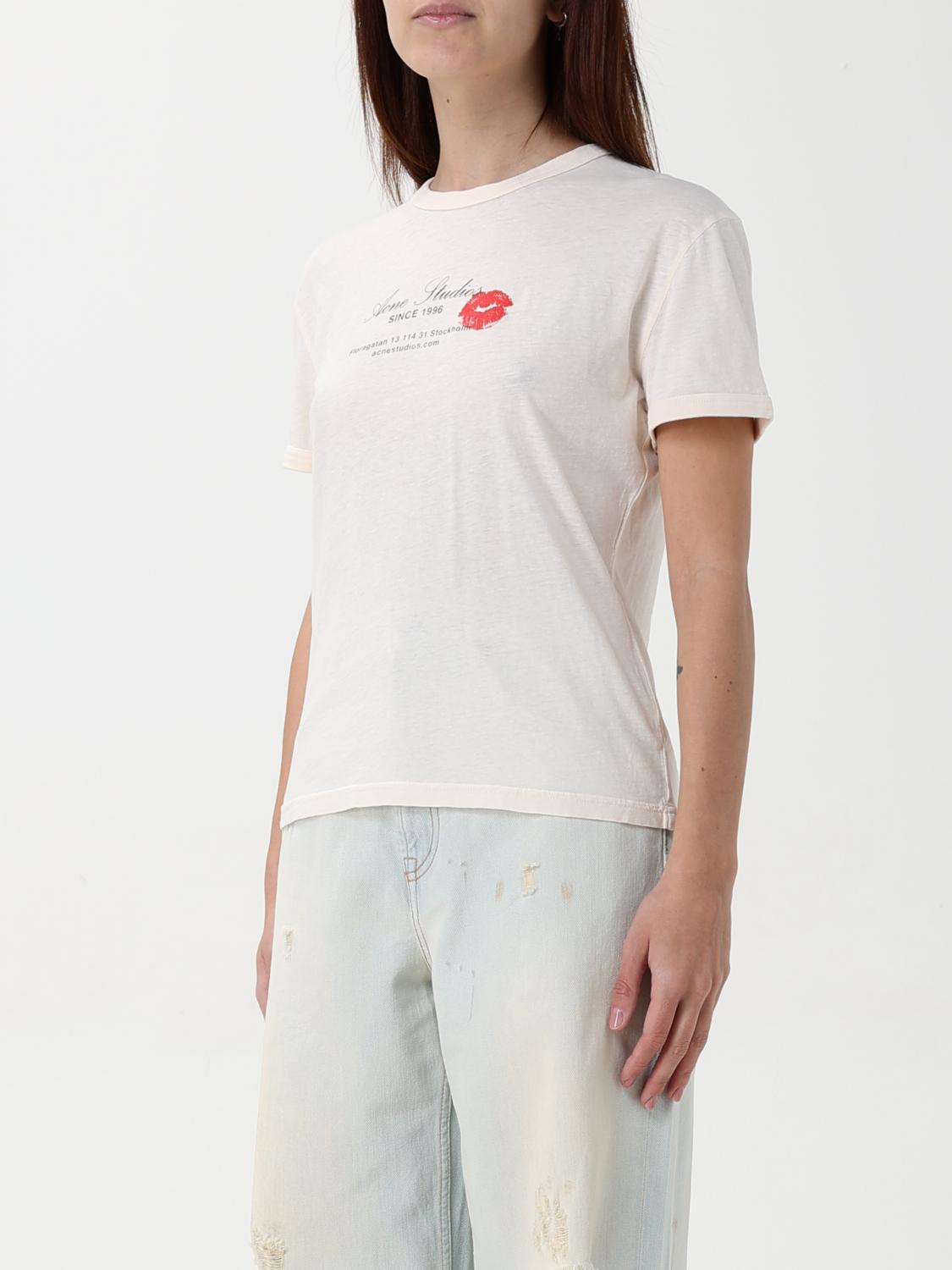 ACNE STUDIOS CAMISETA: Camiseta mujer Acne Studios, Gris - Img 4