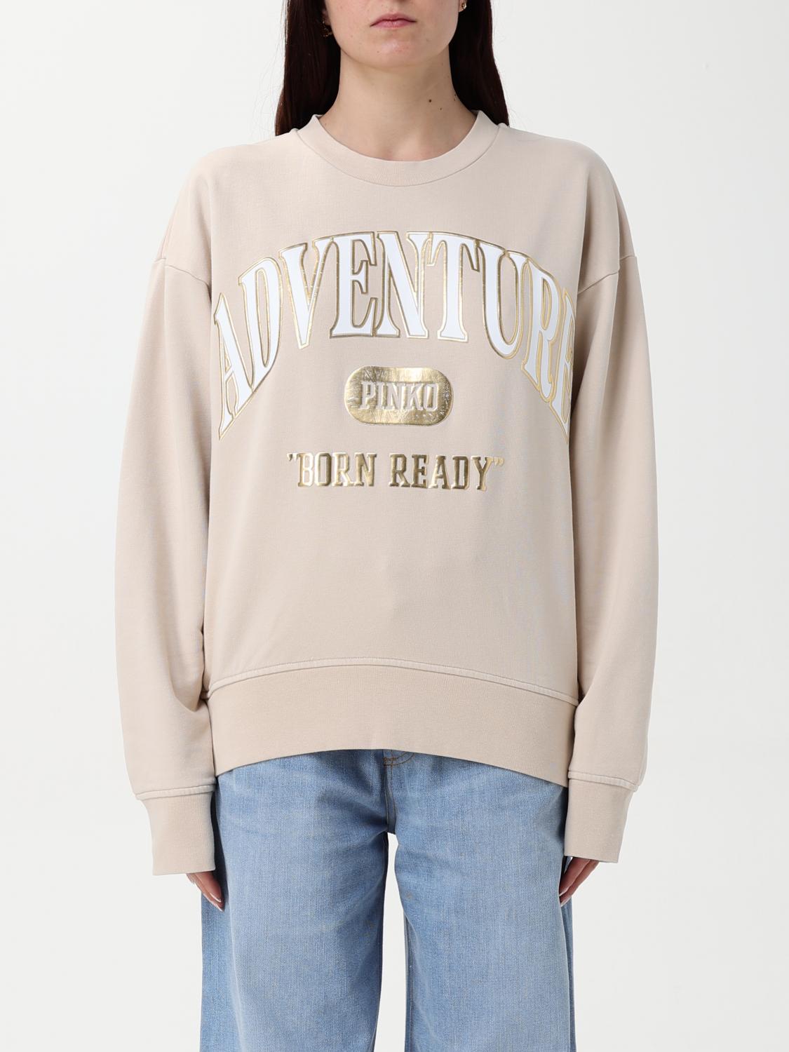 PINKO SWEATSHIRT: Pullover damen Pinko, Beige - Img 1