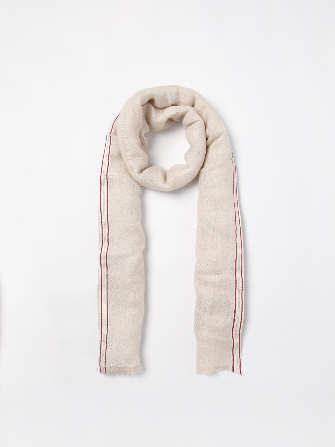 BRUNELLO CUCINELLI SCARF: Scarf men Brunello Cucinelli, Brown - Img 5