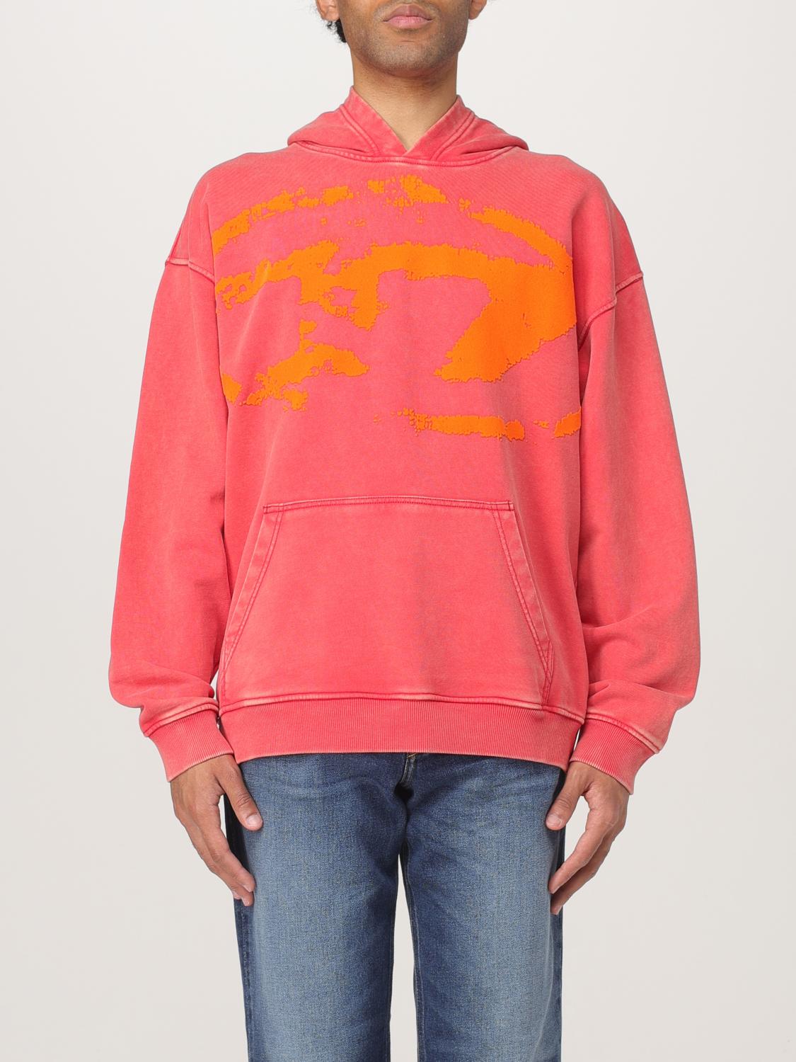 DIESEL SWEATSHIRT: Sweatshirt men Diesel, Red - Img 1