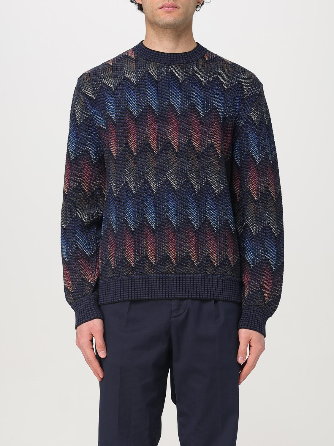 MISSONI PULL: Pull homme Missoni, Bleu - Img 1