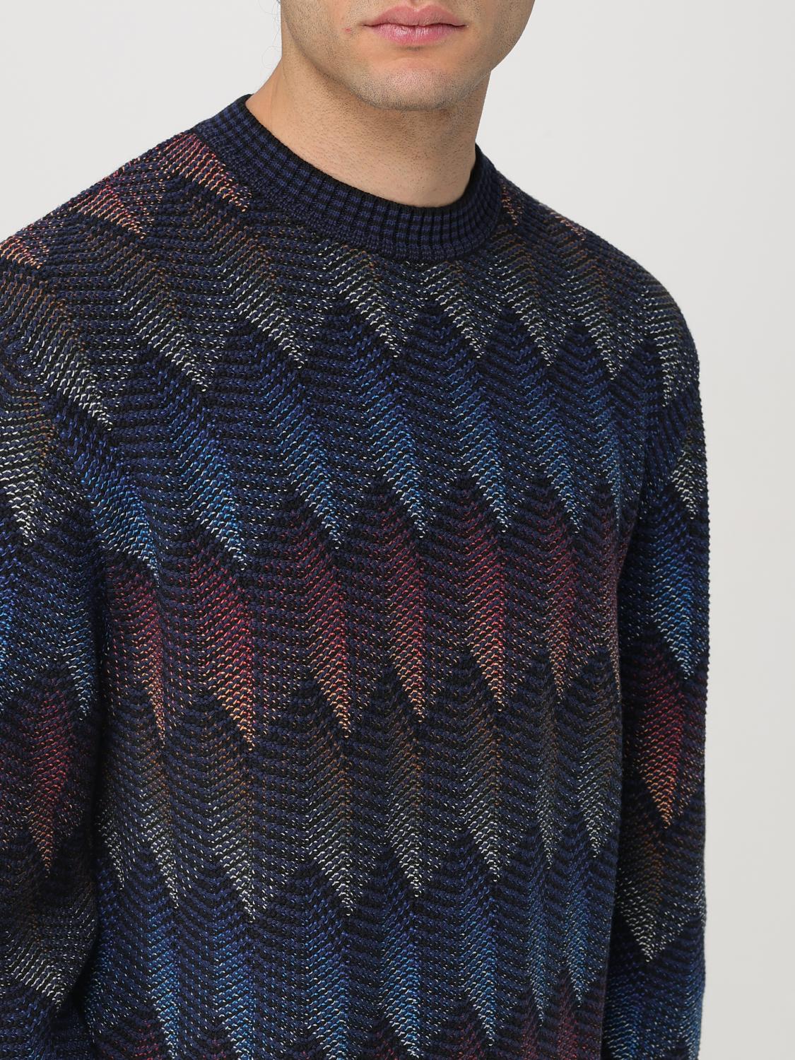 MISSONI PULL: Pull homme Missoni, Bleu - Img 5