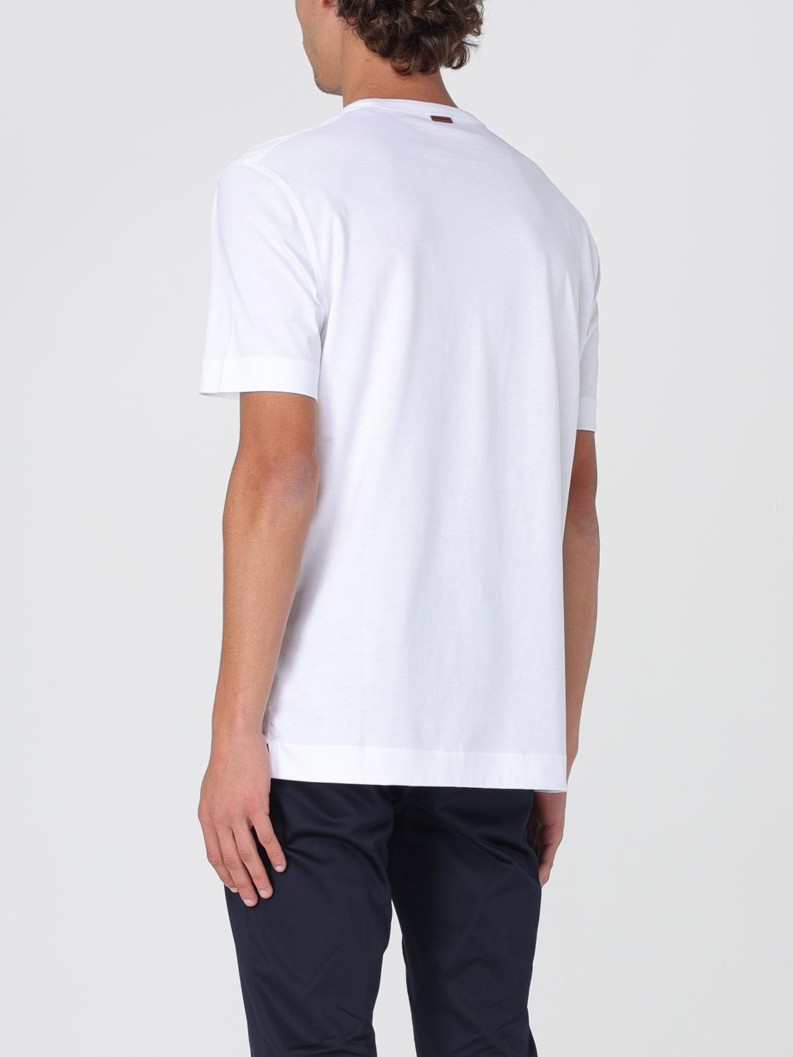 ZEGNA T-SHIRT: T-shirt men Zegna, White - Img 2