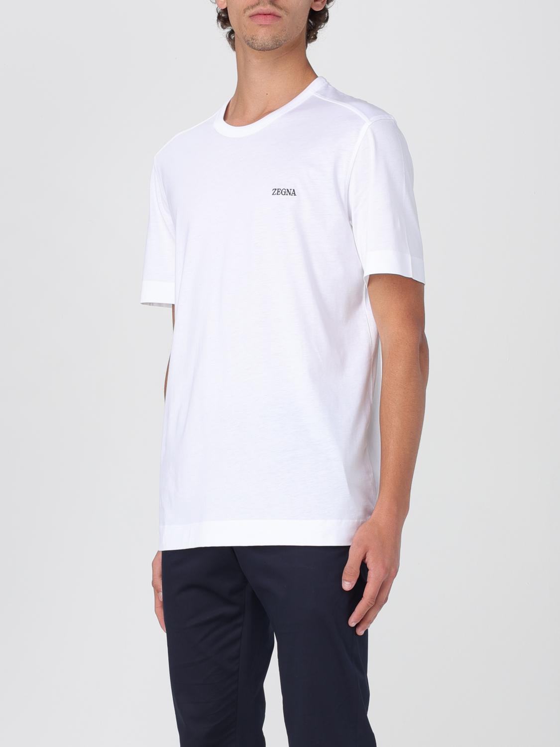 ZEGNA T-SHIRT: T-shirt men Zegna, White - Img 3