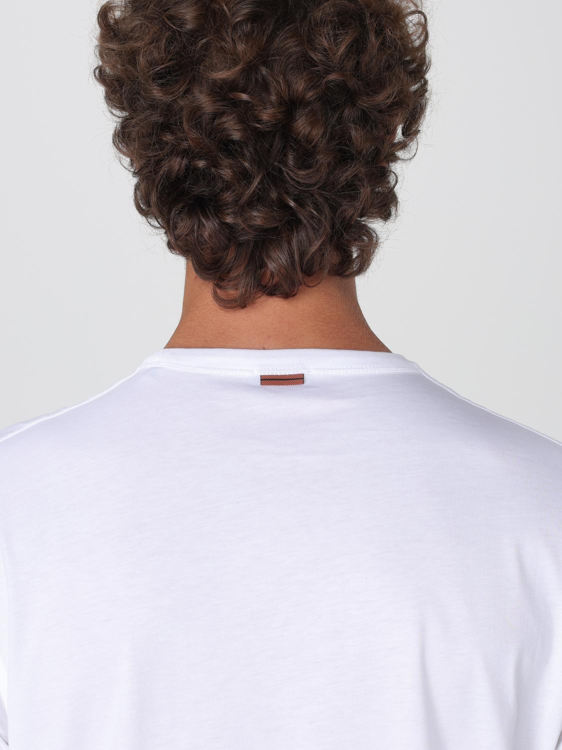 ZEGNA T-SHIRT: T-shirt men Zegna, White - Img 4
