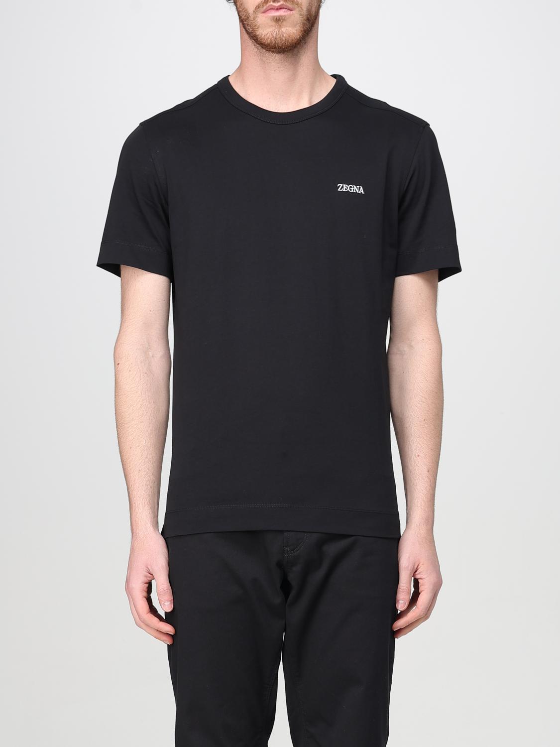 ZEGNA CAMISETA: Camiseta hombre Zegna, Negro - Img 1