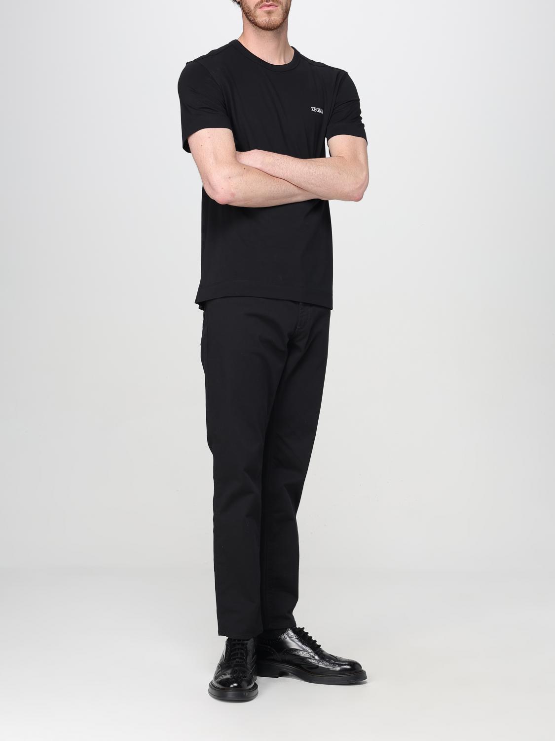 ZEGNA CAMISETA: Camiseta hombre Zegna, Negro - Img 2
