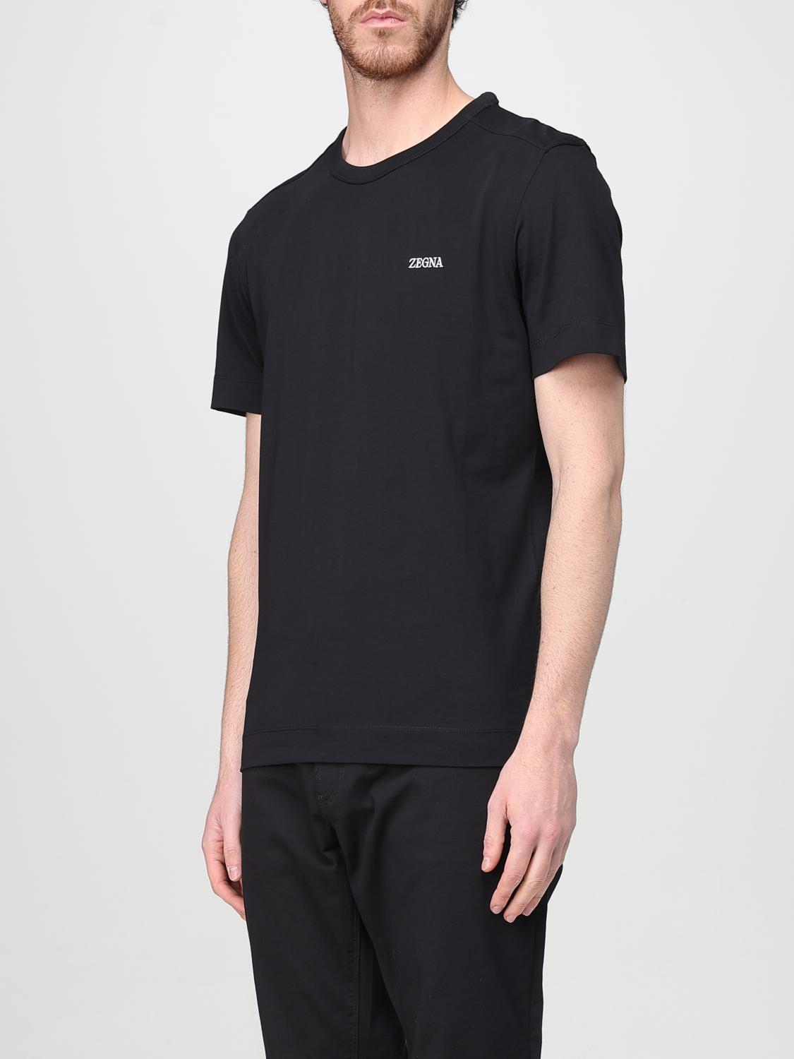 ZEGNA CAMISETA: Camiseta hombre Zegna, Negro - Img 4