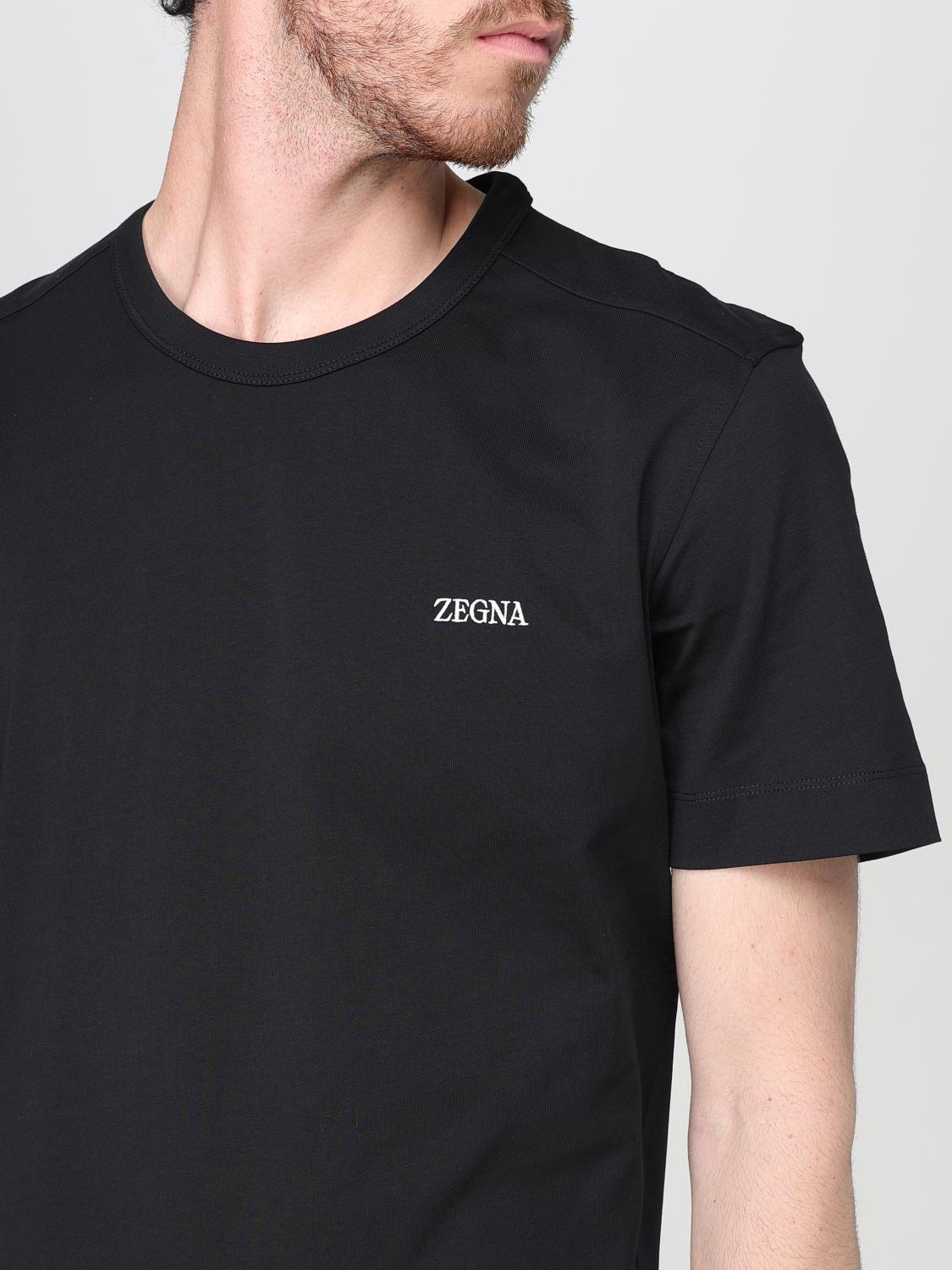 ZEGNA CAMISETA: Camiseta hombre Zegna, Negro - Img 5
