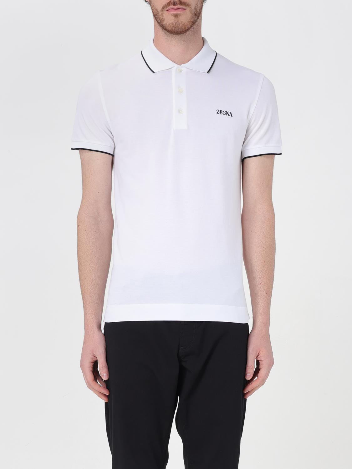 ZEGNA POLO: Polo hombre Zegna, Blanco - Img 1