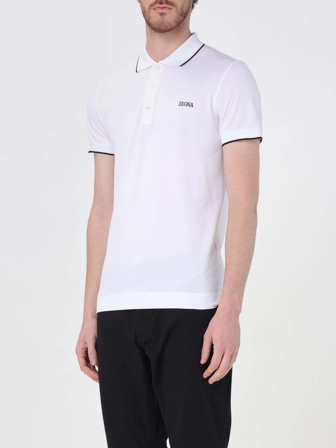 ZEGNA POLO: Polo hombre Zegna, Blanco - Img 4