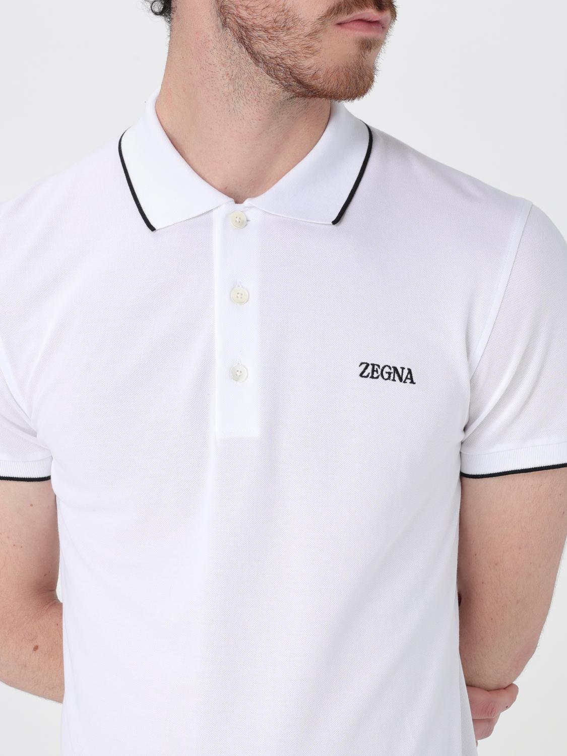 ZEGNA POLO: Polo hombre Zegna, Blanco - Img 5