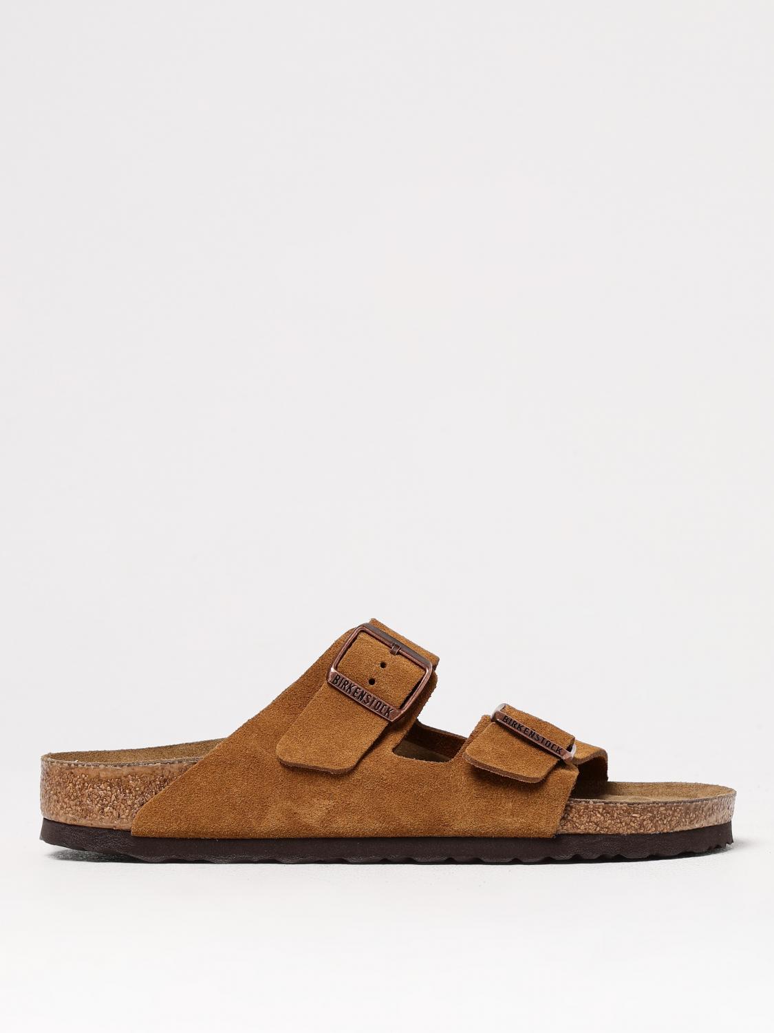 BIRKENSTOCK SANDALS: Underwear men Birkenstock, Brown - Img 1