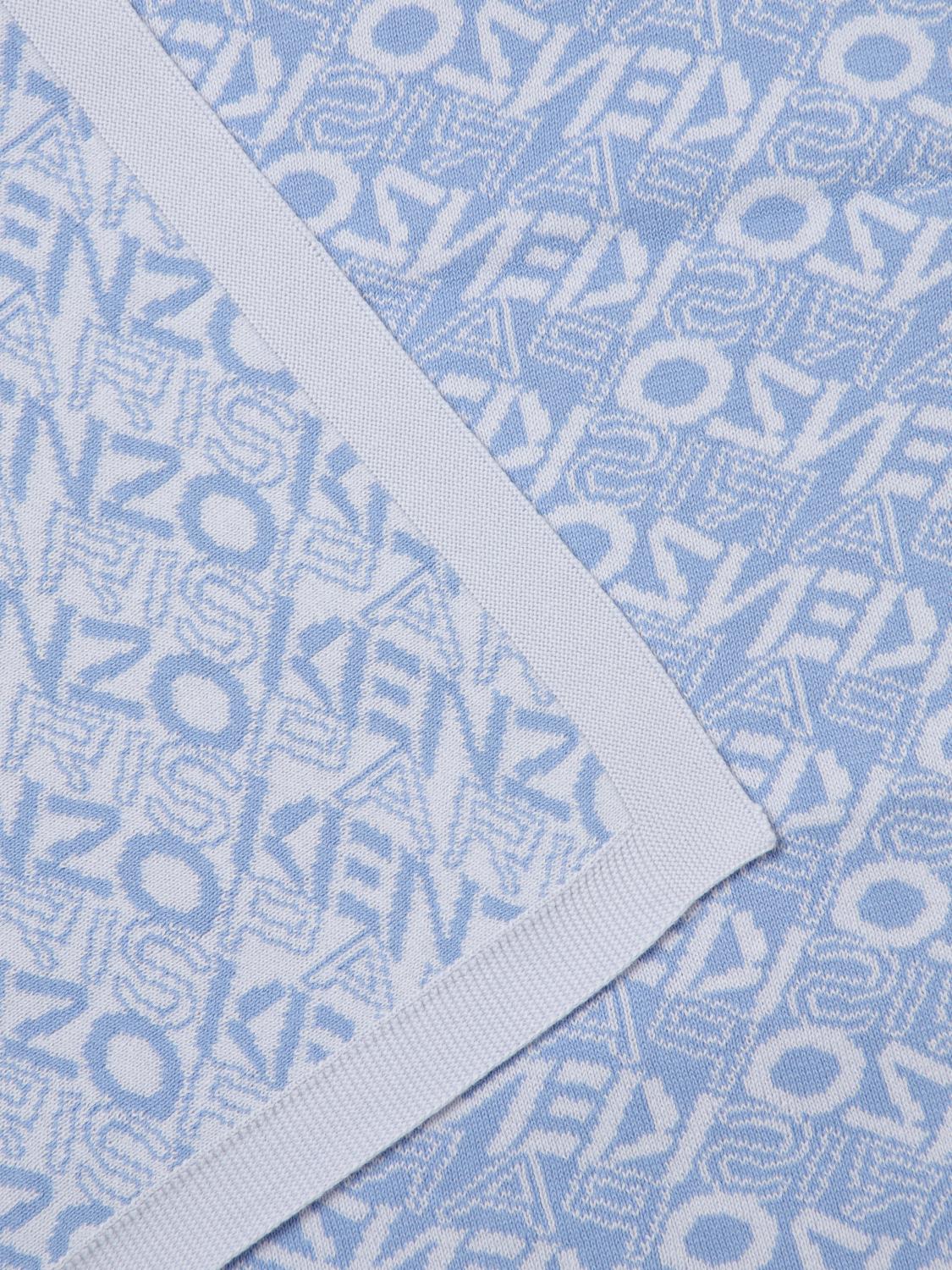 KENZO KIDS 담요: 담요 남아 Kenzo Kids, 블루 - Img 3