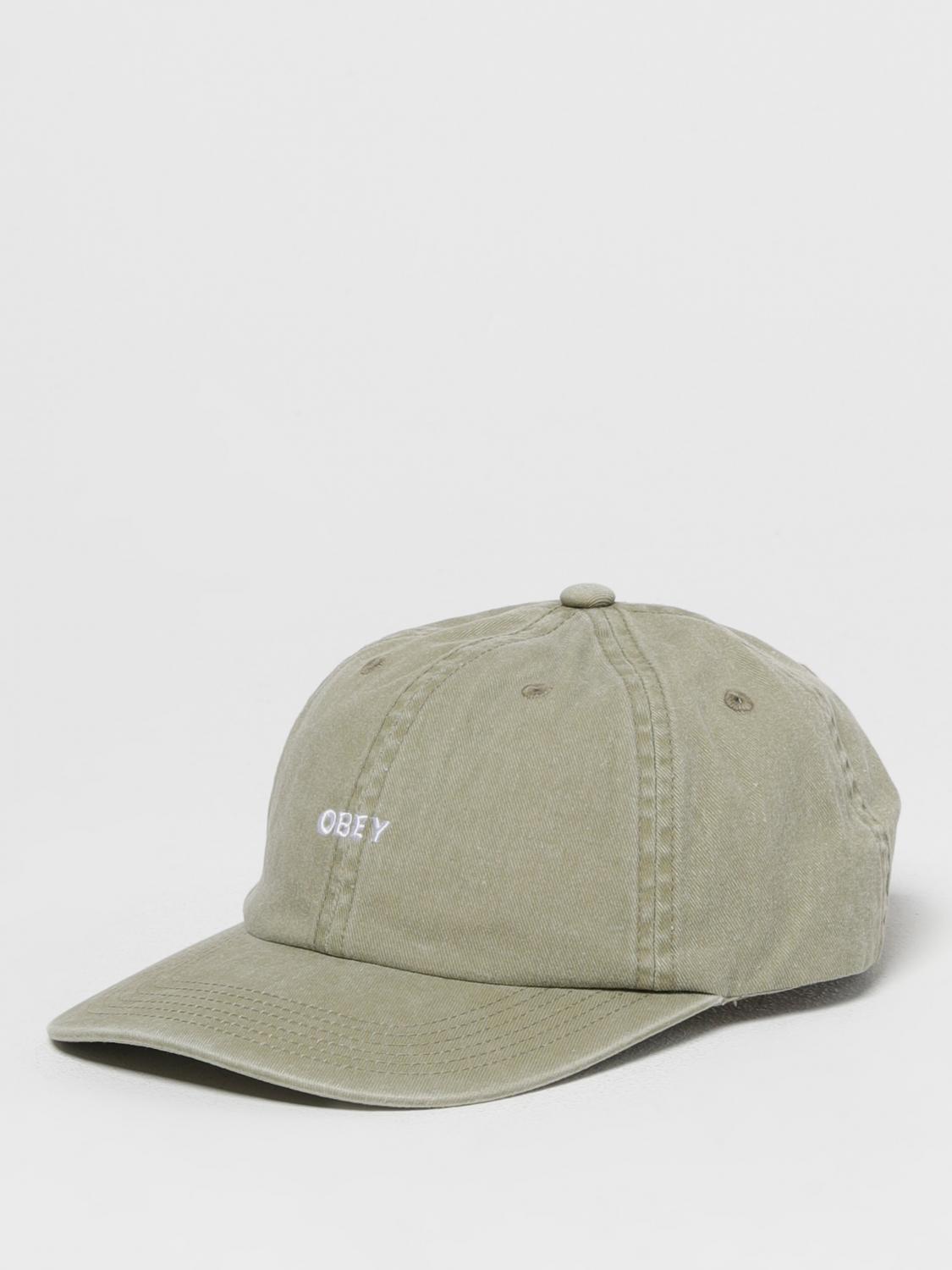 OBEY CAPPELLO: Cappello Obey in cotone , Kaki - Img 1