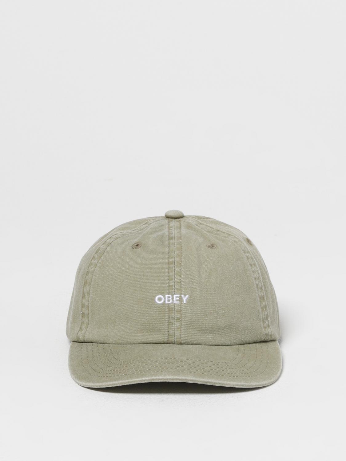 OBEY CAPPELLO: Cappello Obey in cotone , Kaki - Img 2