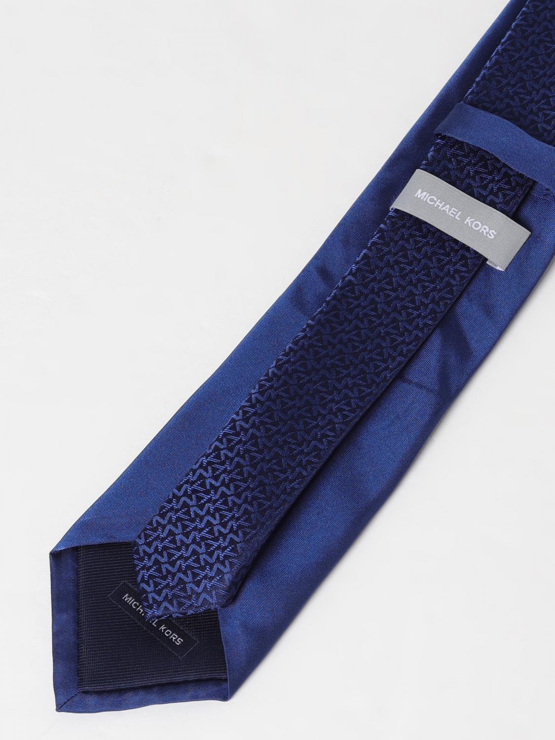 MICHAEL KORS TIE: Tie men Michael Kors, Blue 1 - Img 2