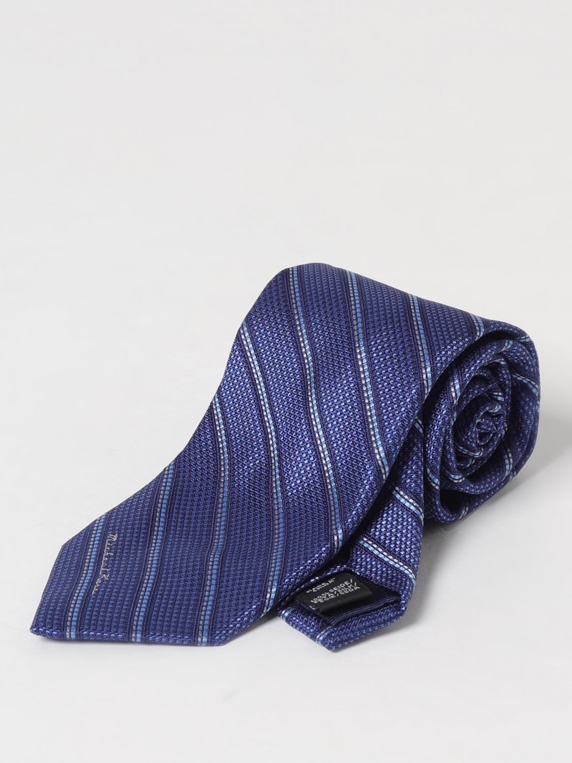 MICHAEL KORS CORBATA: Corbata hombre Michael Kors, Azul Oscuro - Img 1