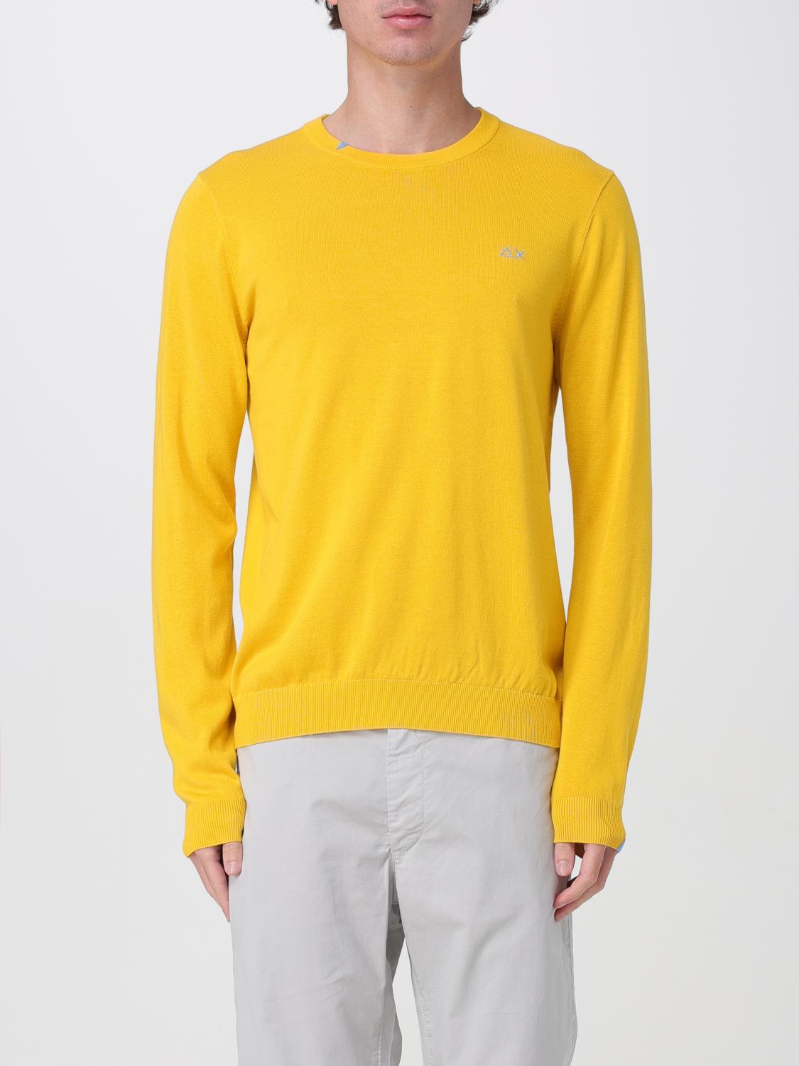 SUN68 PULL: Pull homme SUN68, Jaune - Img 1