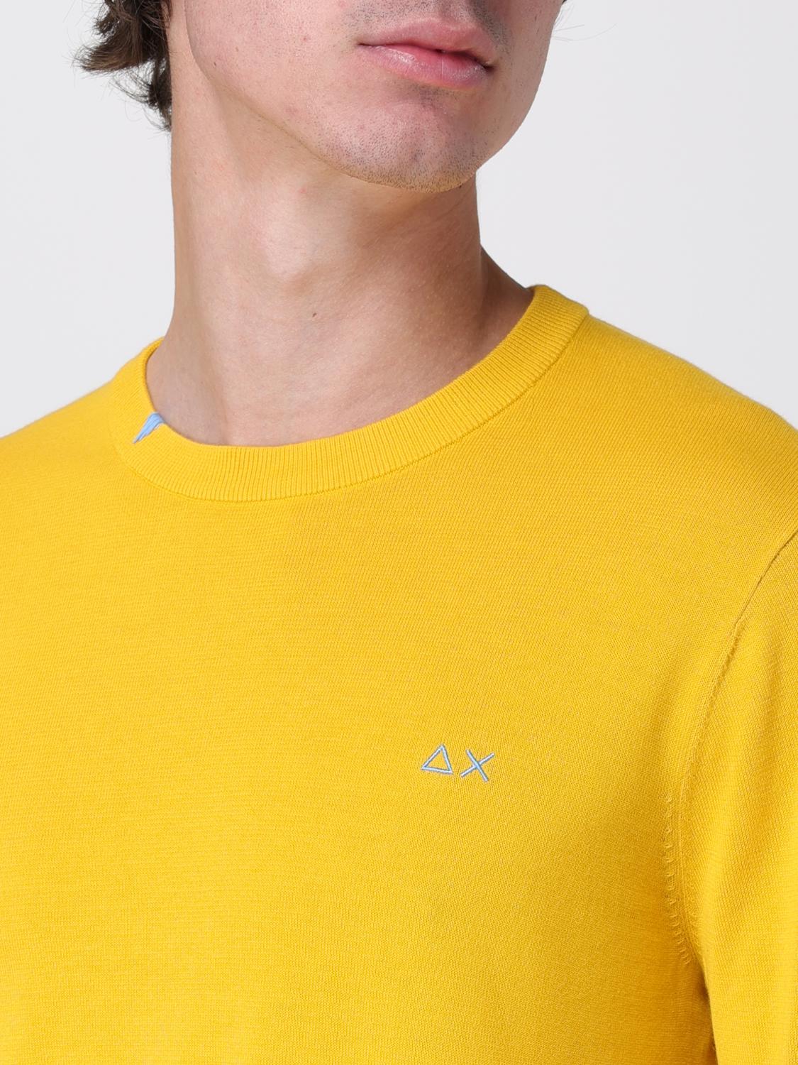 SUN68 PULL: Pull homme SUN68, Jaune - Img 3