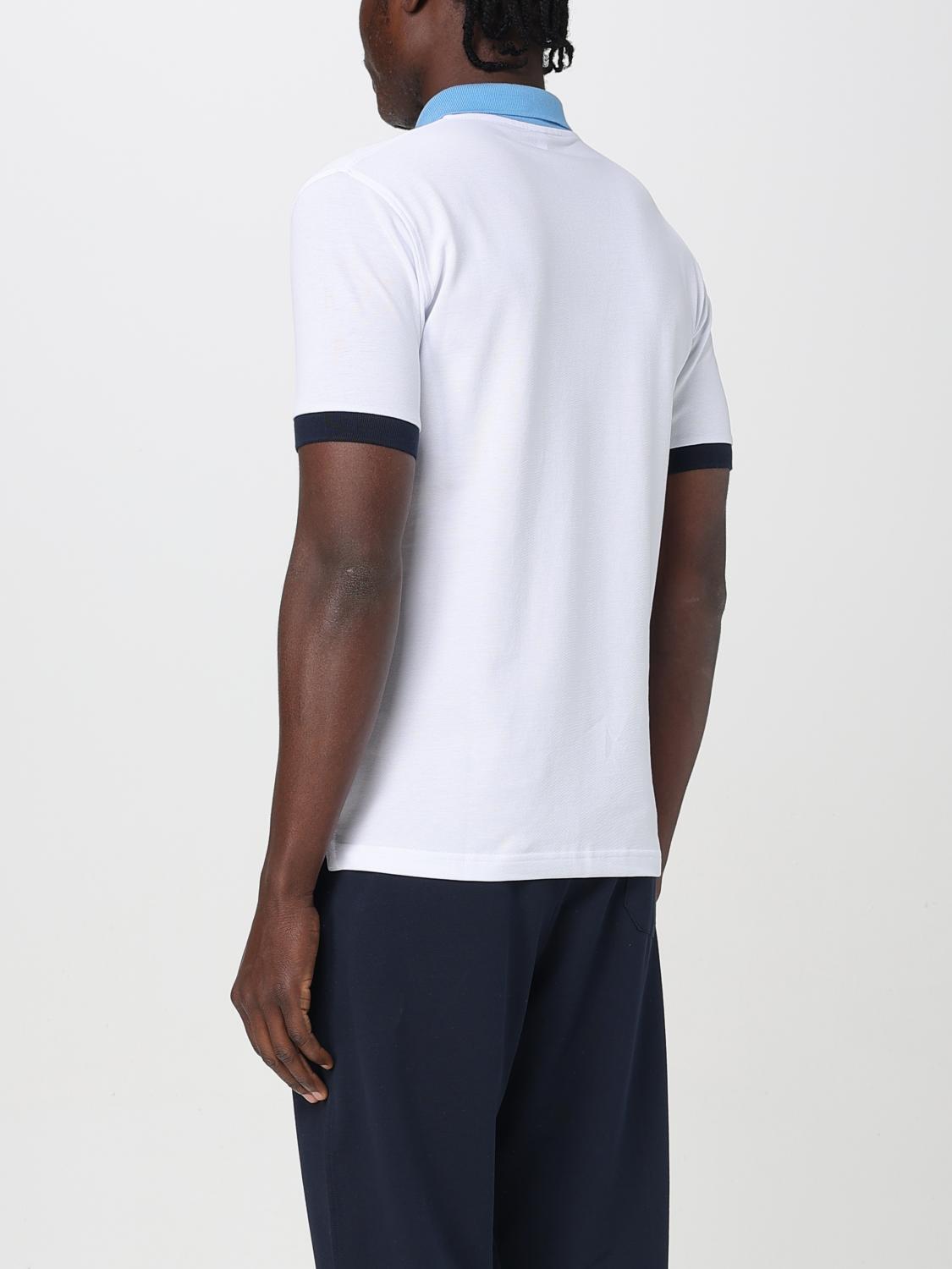 SUN68 POLO SHIRT: Polo shirt men SUN68, White - Img 2