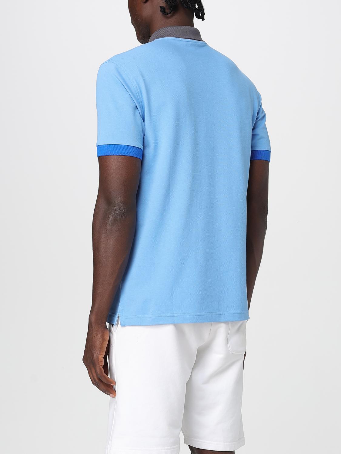 SUN68 POLO: Polo in cotone con logo SUN68, Avion - Img 2