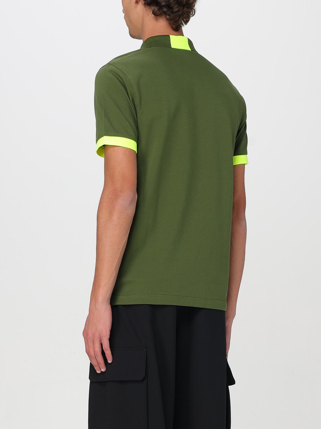SUN68 POLO: Polo in cotone con logo SUN68, Verde - Img 2