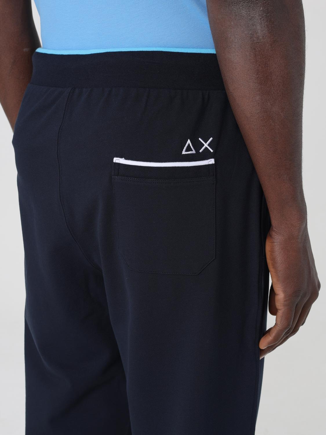 SUN68 PANTS: Pants men SUN68, Navy - Img 3