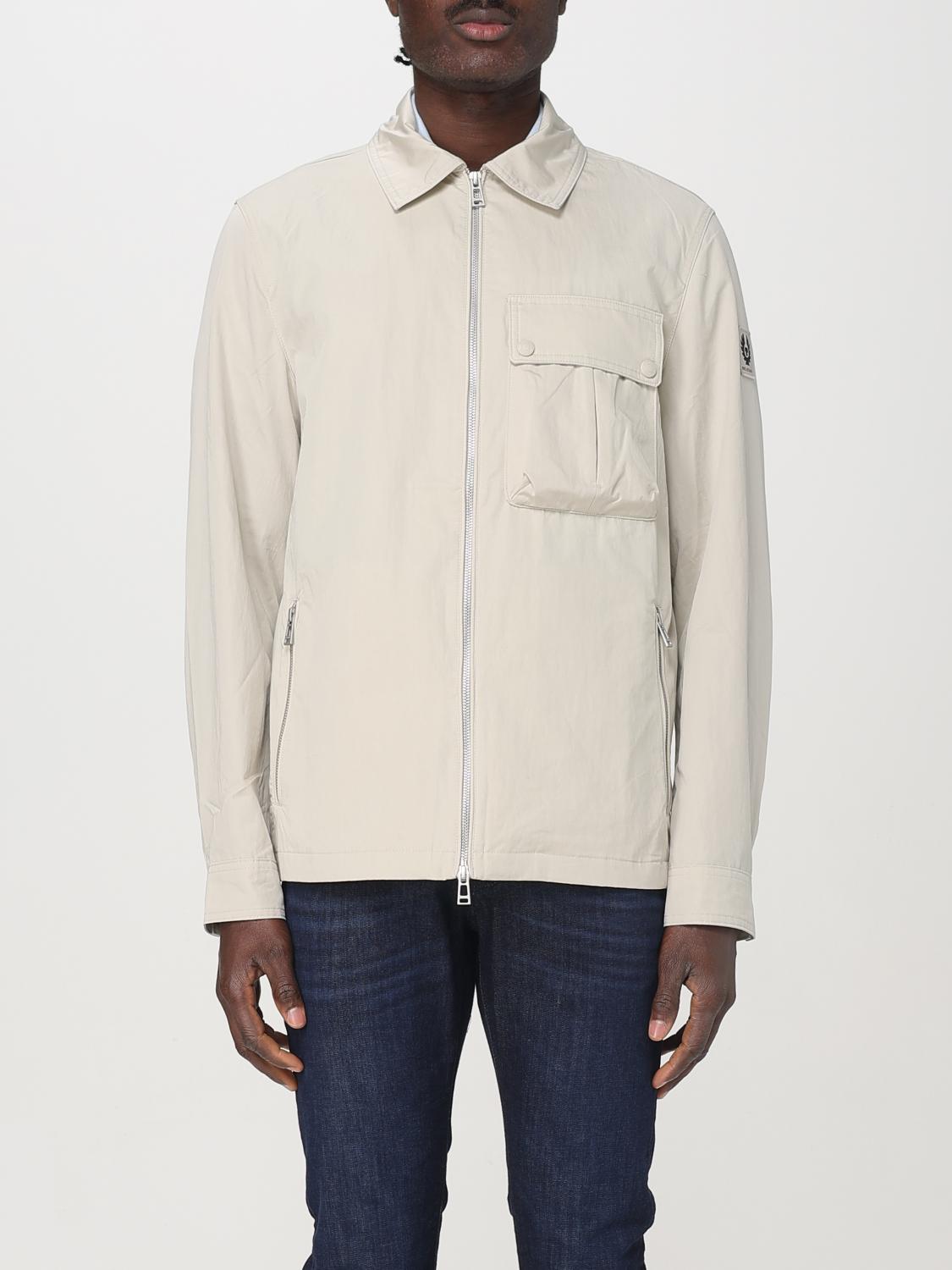 BELSTAFF GIACCA: Giubbotto Belstaff in nylon , Beige - Img 1