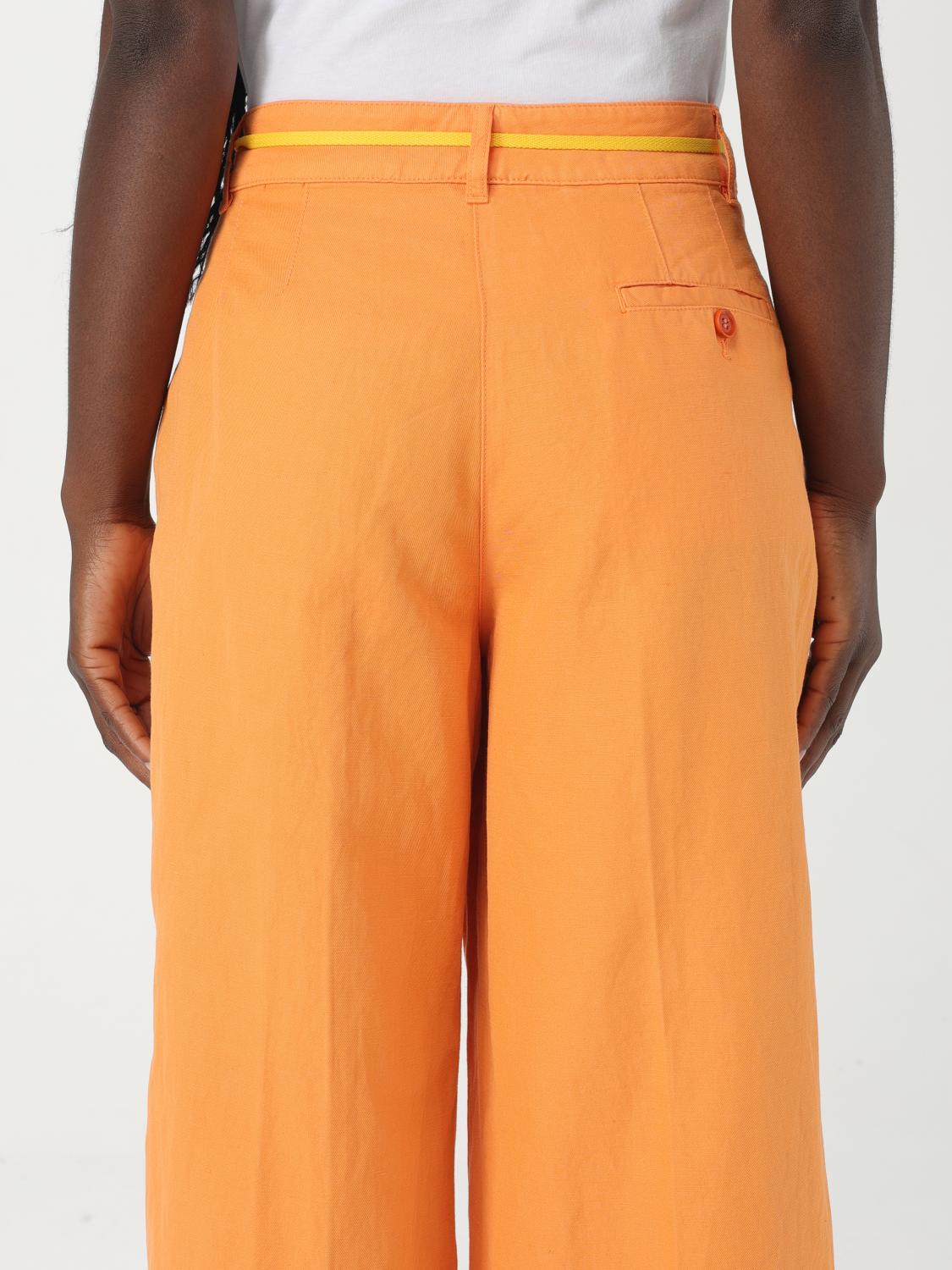 ASPESI PANTALONI: Pantalone Aspesi in cotone e lino , Arancione - Img 3