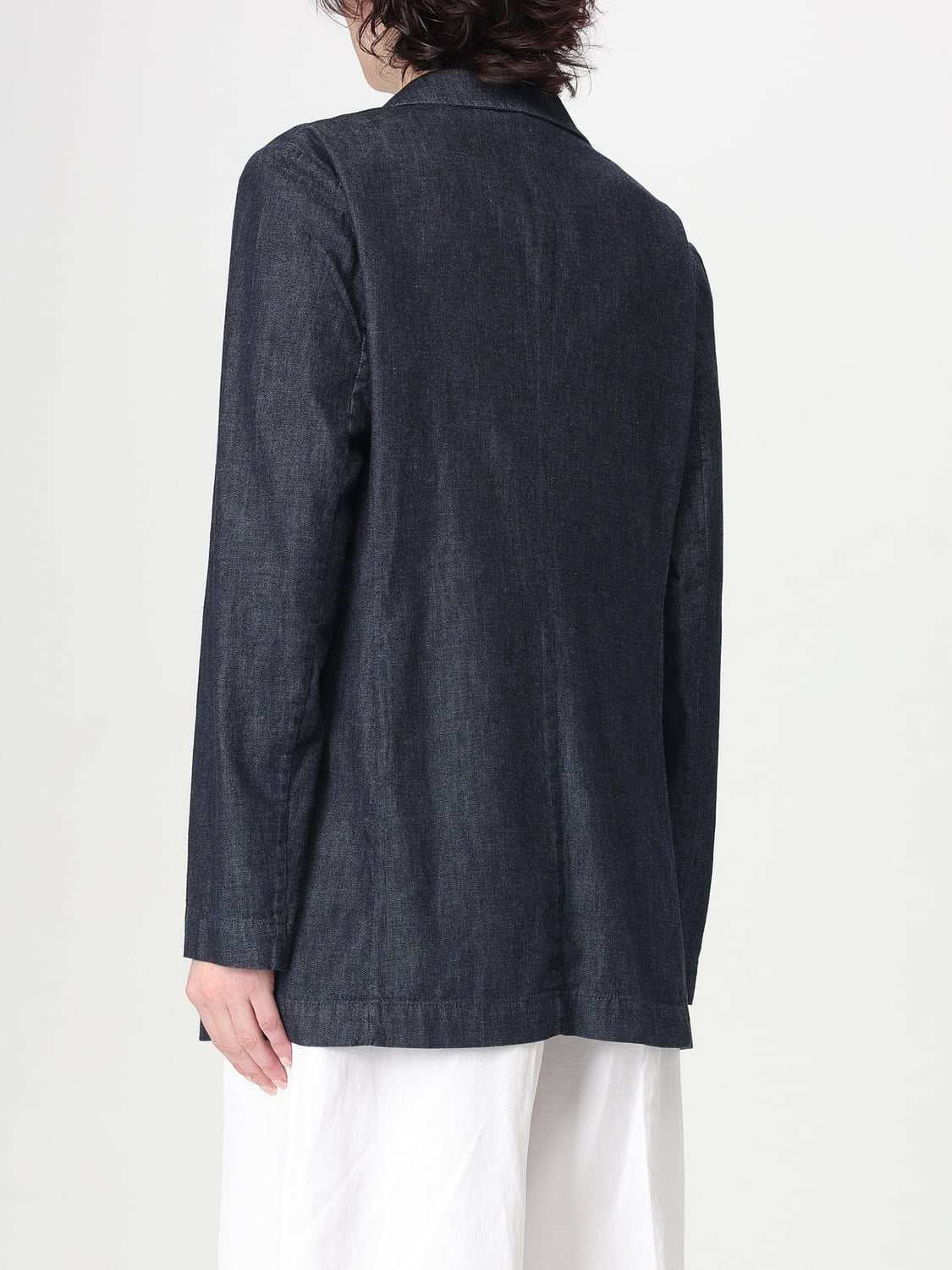 ASPESI GIACCA: Blazer Aspesi in denim , Blue - Img 2