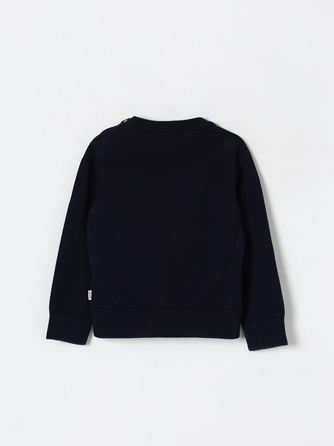 BOSS PULLOVER: Pullover kinder Boss, Blau - Img 2