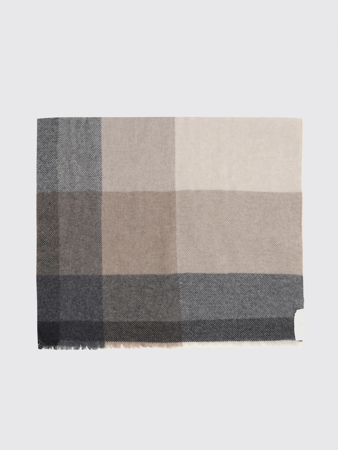 BRUNELLO CUCINELLI SCARF: Scarf men Brunello Cucinelli, Grey - Img 2