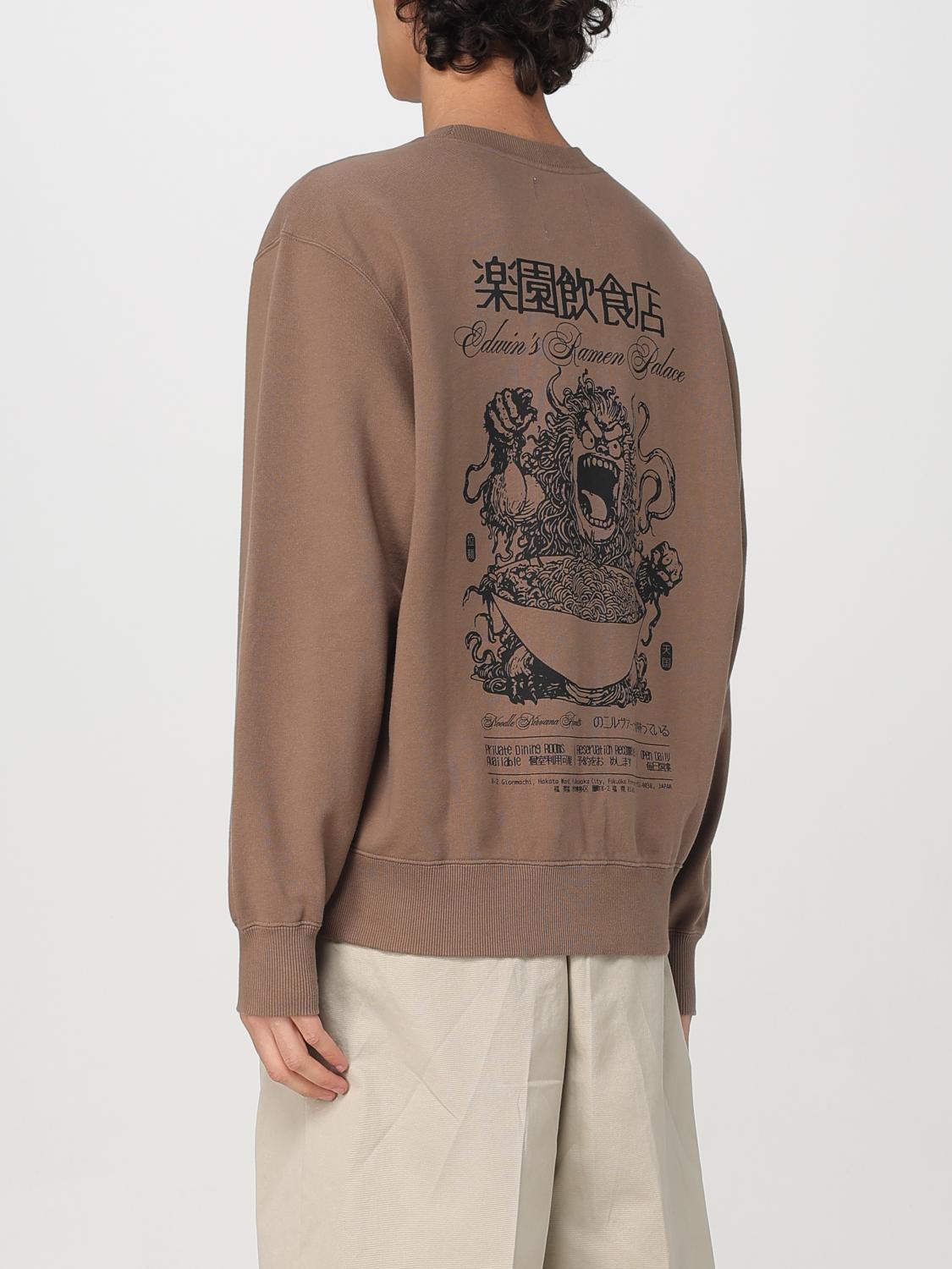 EDWIN SWEATSHIRT: Sweatshirt men Edwin, Brown - Img 3
