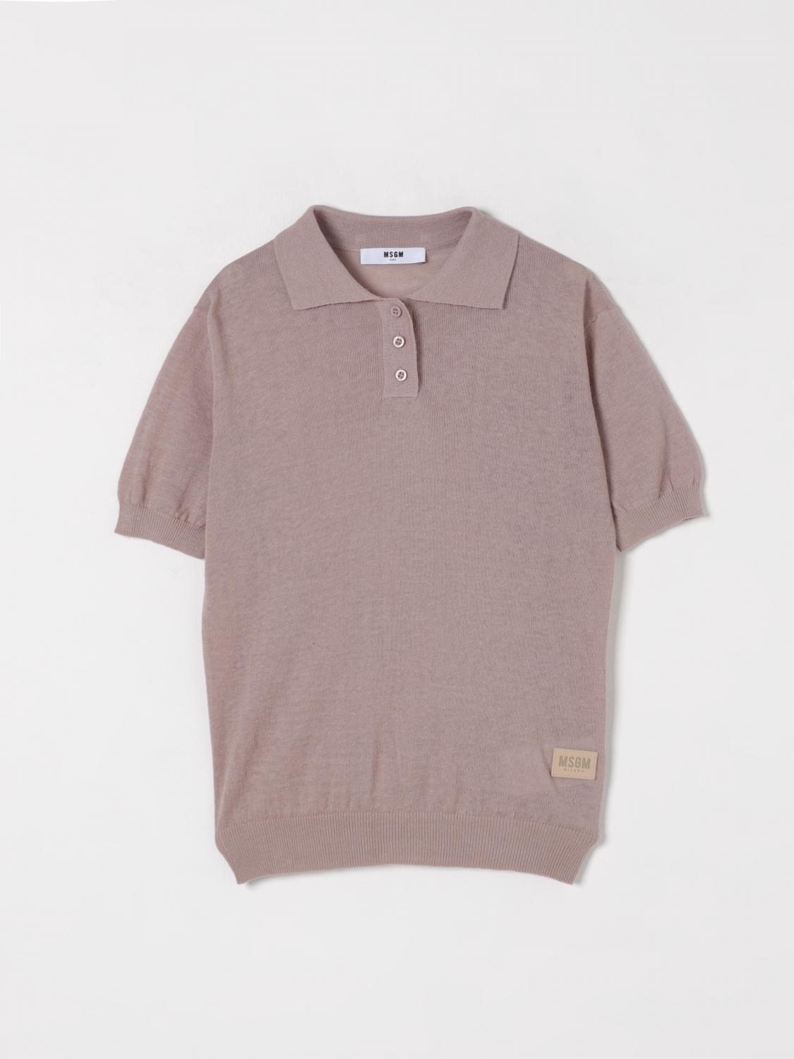MSGM KIDS POLO: Pullover kinder MSGM Kids, Grau - Img 1