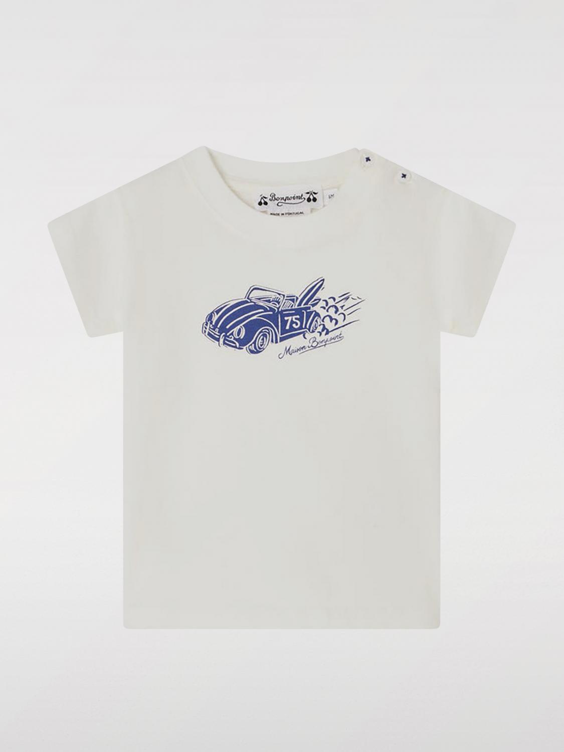 BONPOINT T-SHIRT: T-shirt enfant Bonpoint, Ivoir - Img 1