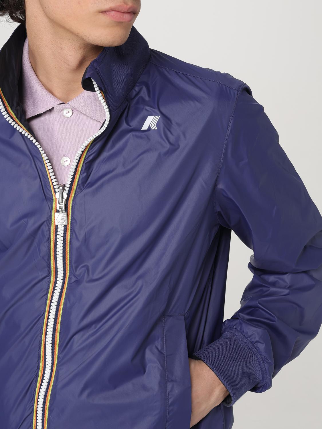 K-WAY JACKET: Jacket men K-way, Navy - Img 4