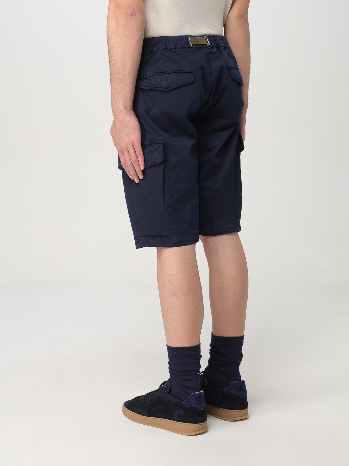 WHITE SAND PANTALONCINI: Pantaloncino cargo White Sand in cotone stretch , Blue Navy - Img 2