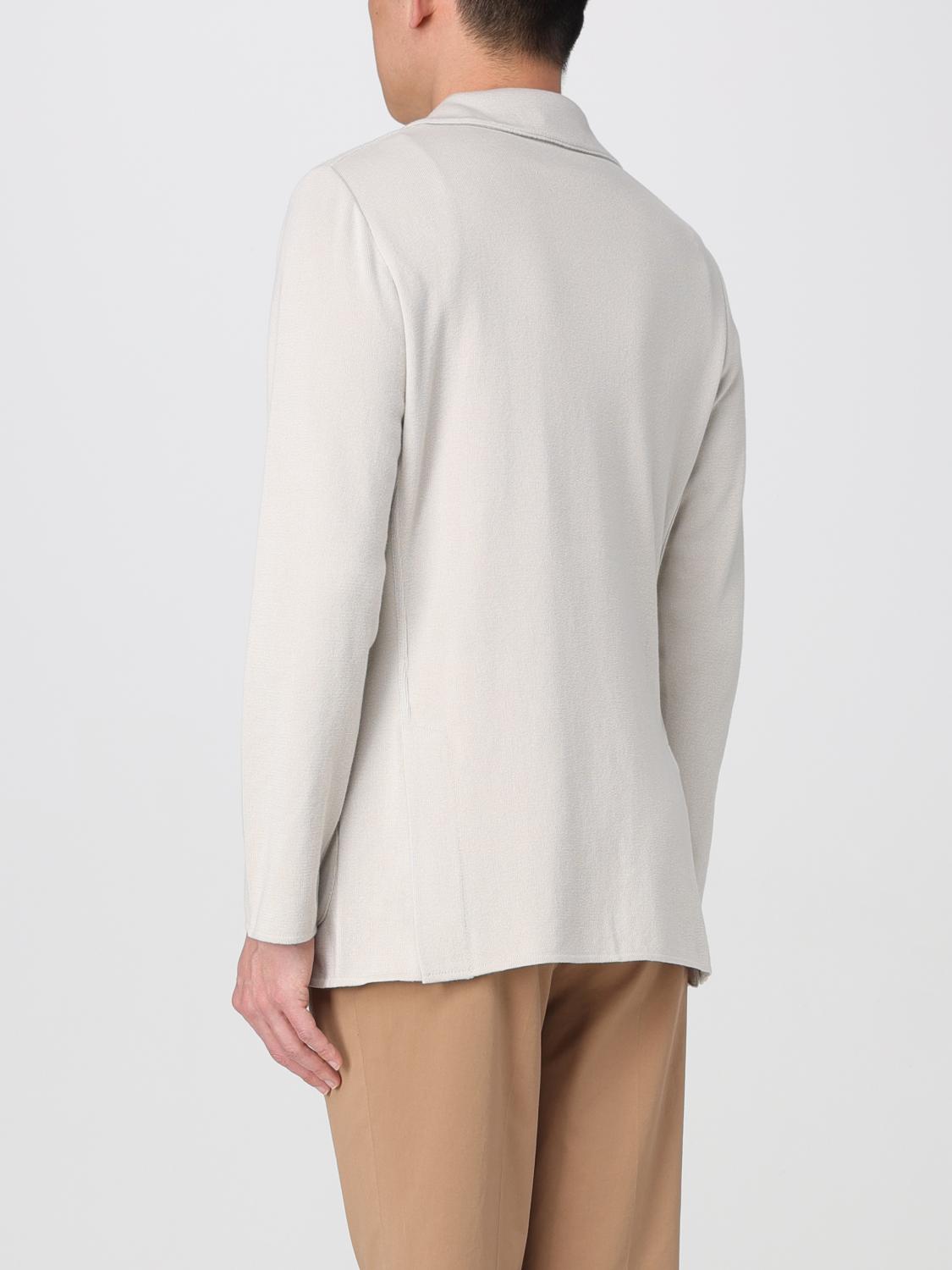 LARDINI BLAZER: Jacket men Lardini, Beige - Img 2
