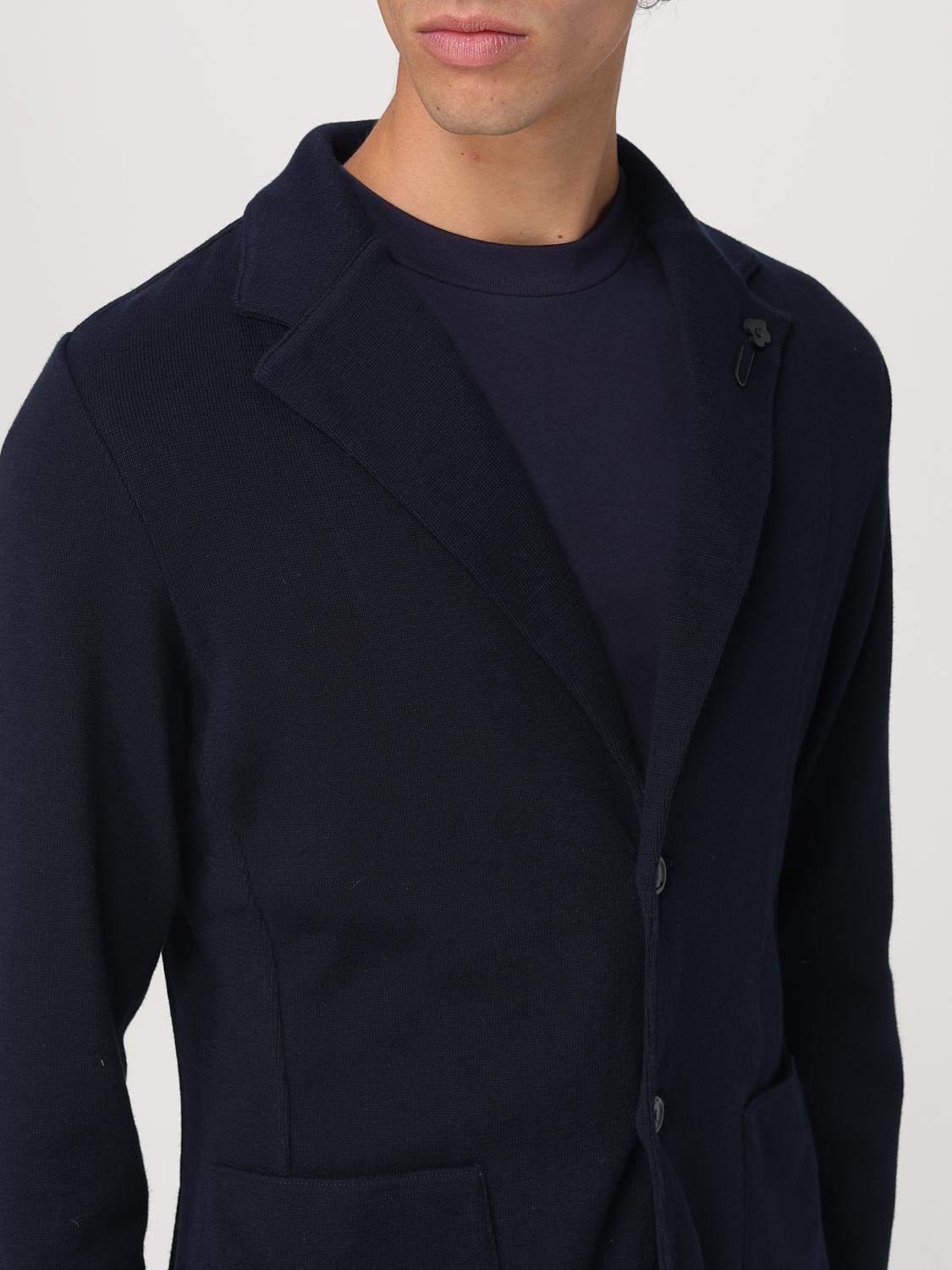LARDINI BLAZER: Jacket men Lardini, Navy - Img 3