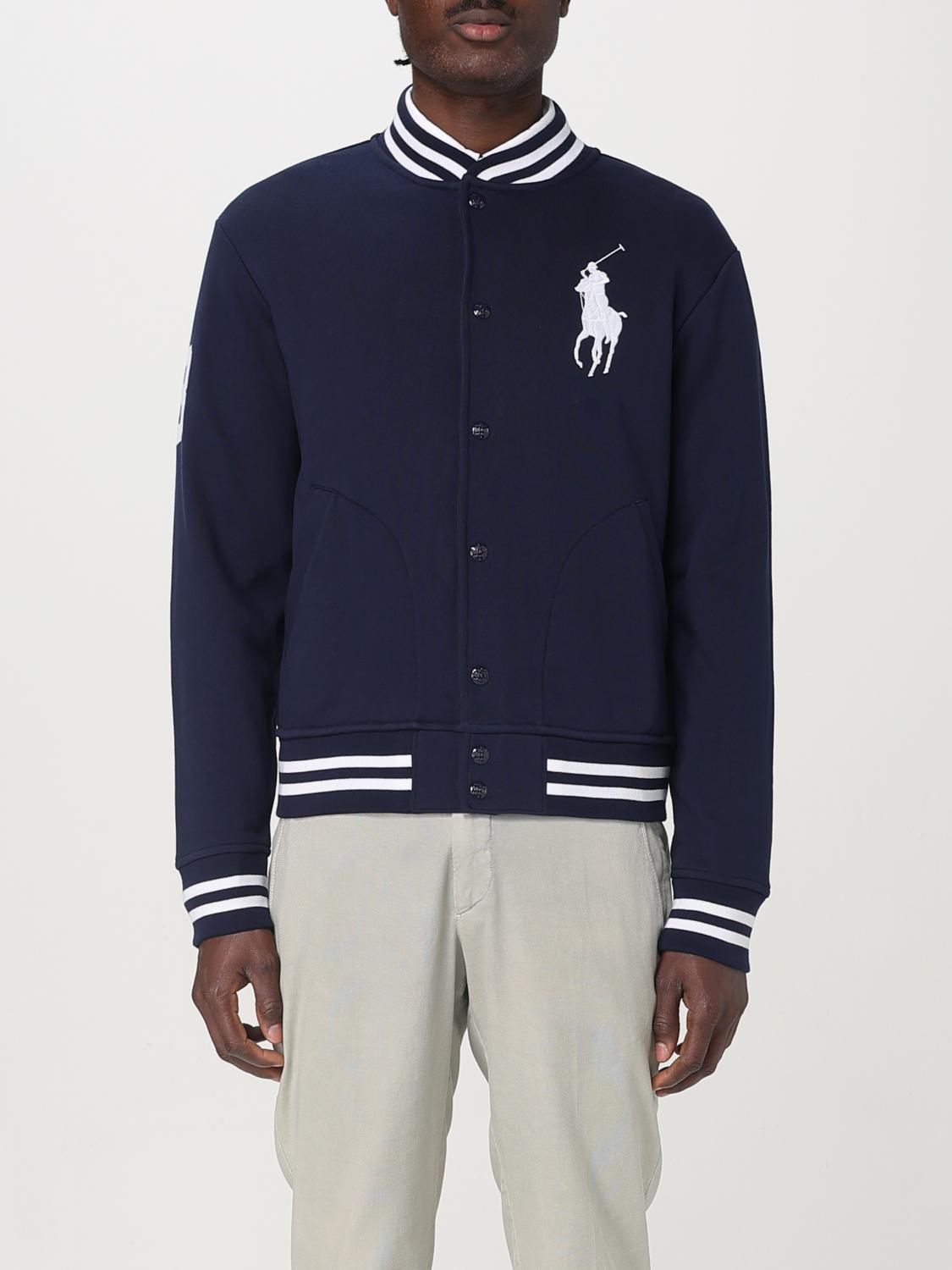 POLO RALPH LAUREN JACKET: Sweatshirt men Polo Ralph Lauren, Blue - Img 1