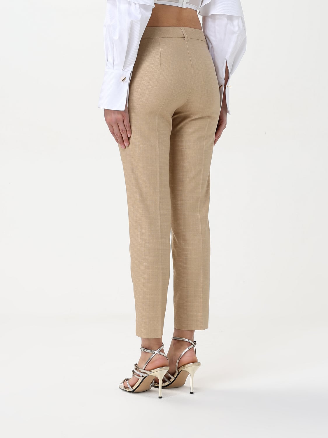 SIMONA CORSELLINI PANTS: Pants woman Simona Corsellini, Beige - Img 2