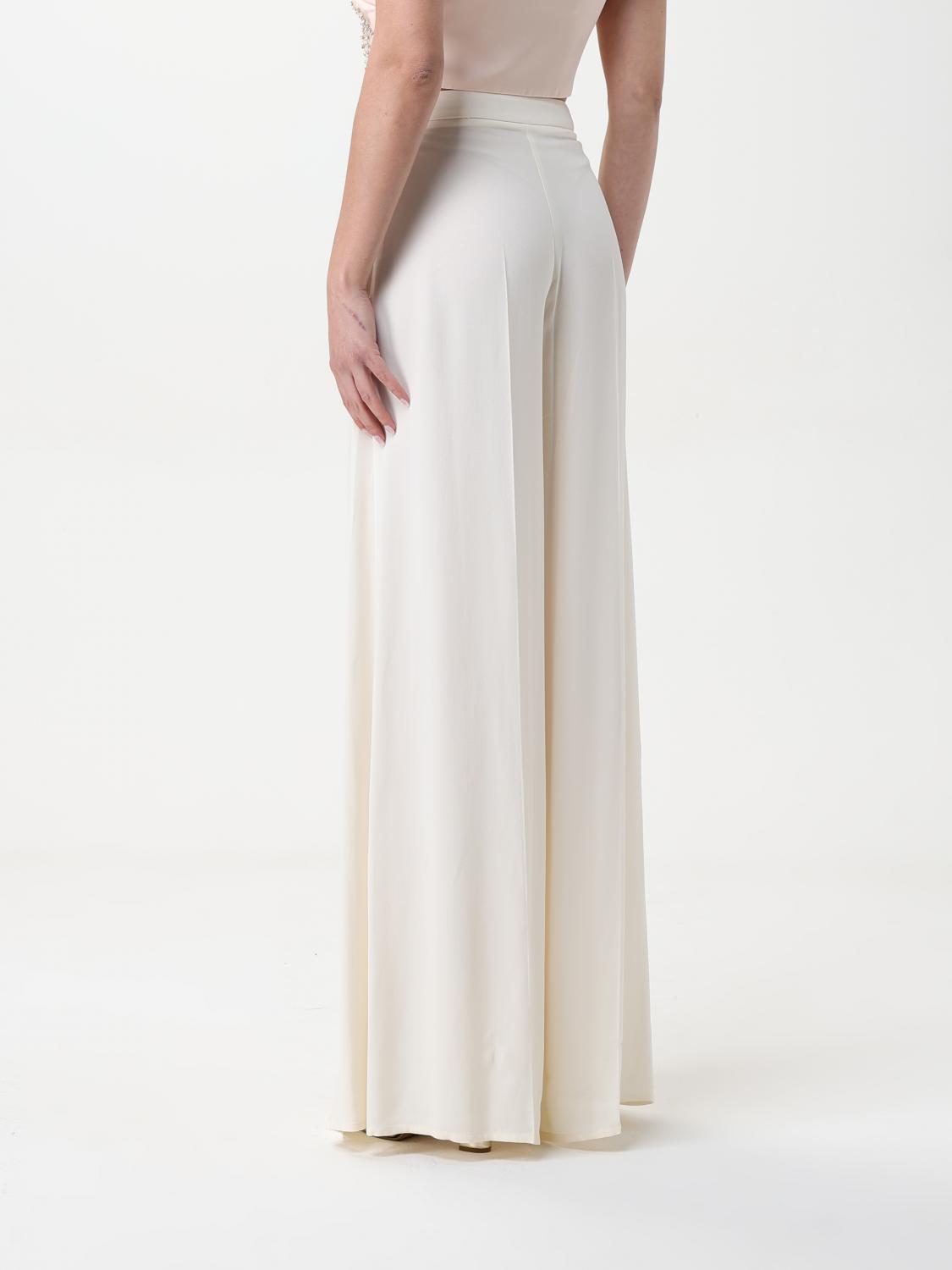 SIMONA CORSELLINI PANTS: Pants woman Simona Corsellini, Ivory - Img 2