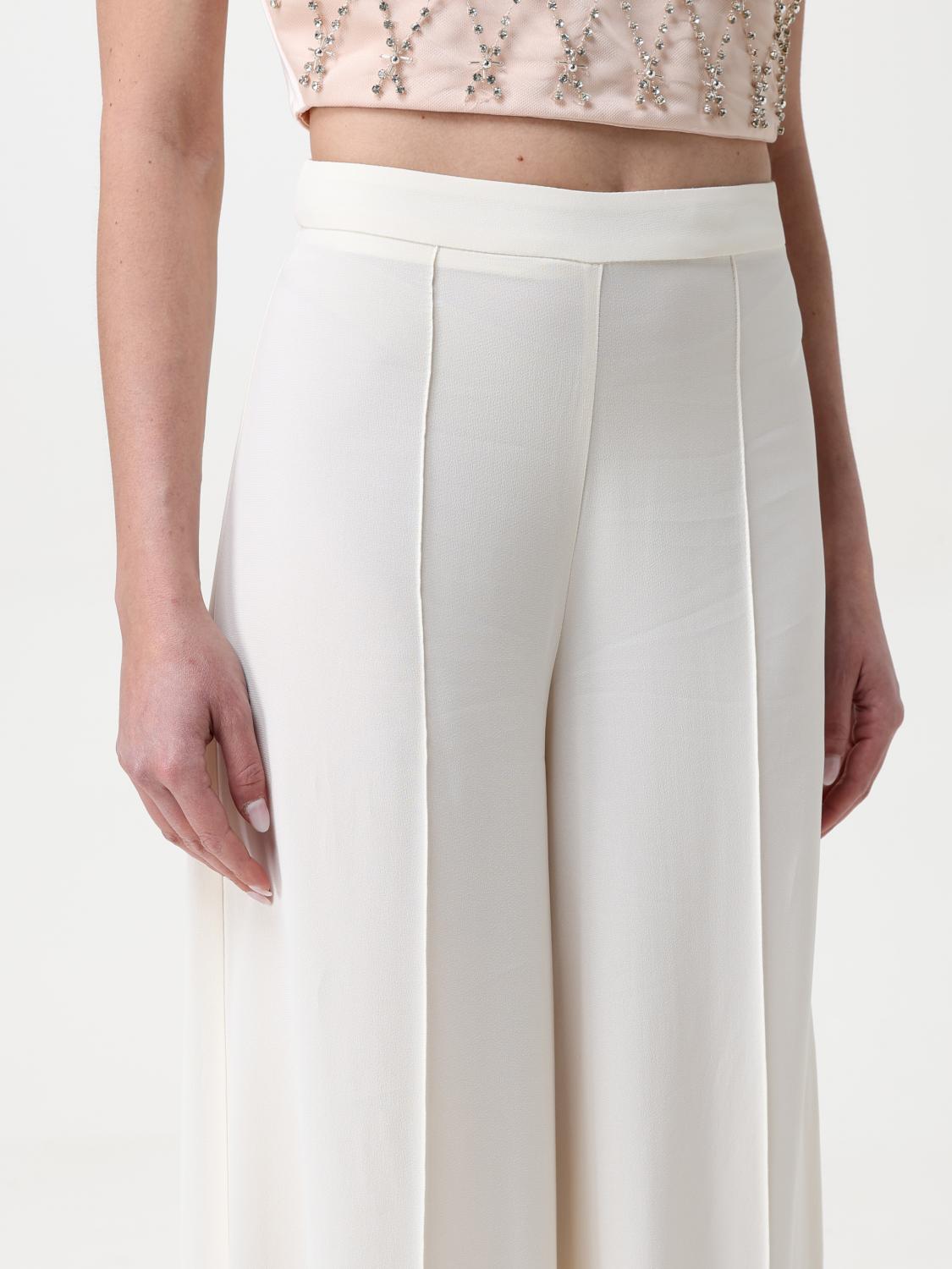 SIMONA CORSELLINI PANTS: Pants woman Simona Corsellini, Ivory - Img 3